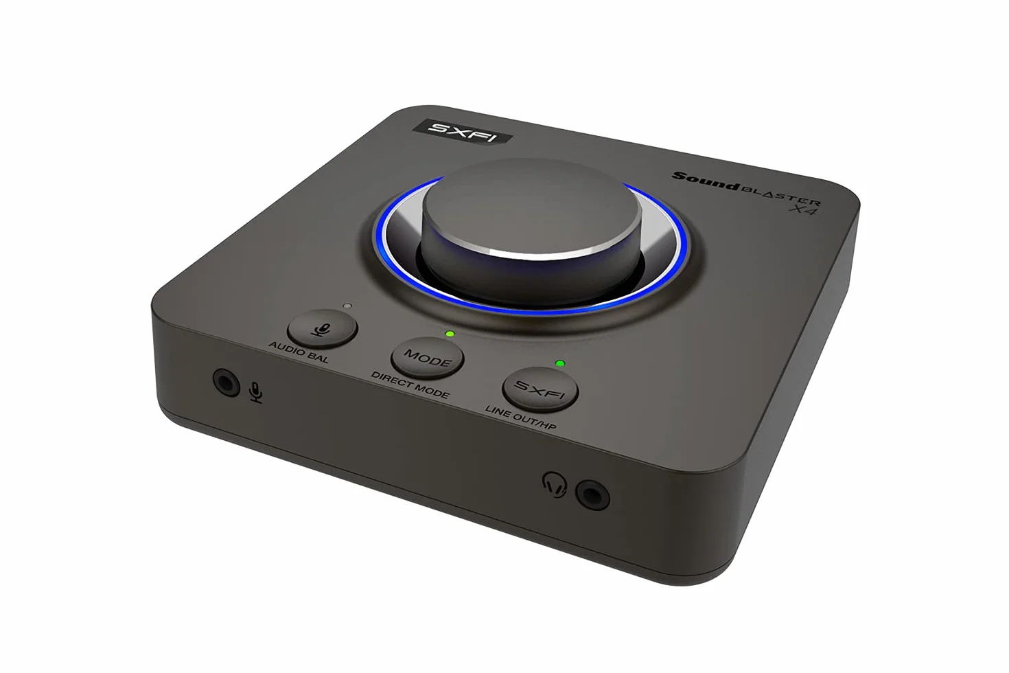 Creative Sound Blaster X4 zewnętrzna karta dźwiękowa USB DAC i Amp Hi-Res 24bit/192 kHz Super X-Fi 7.1