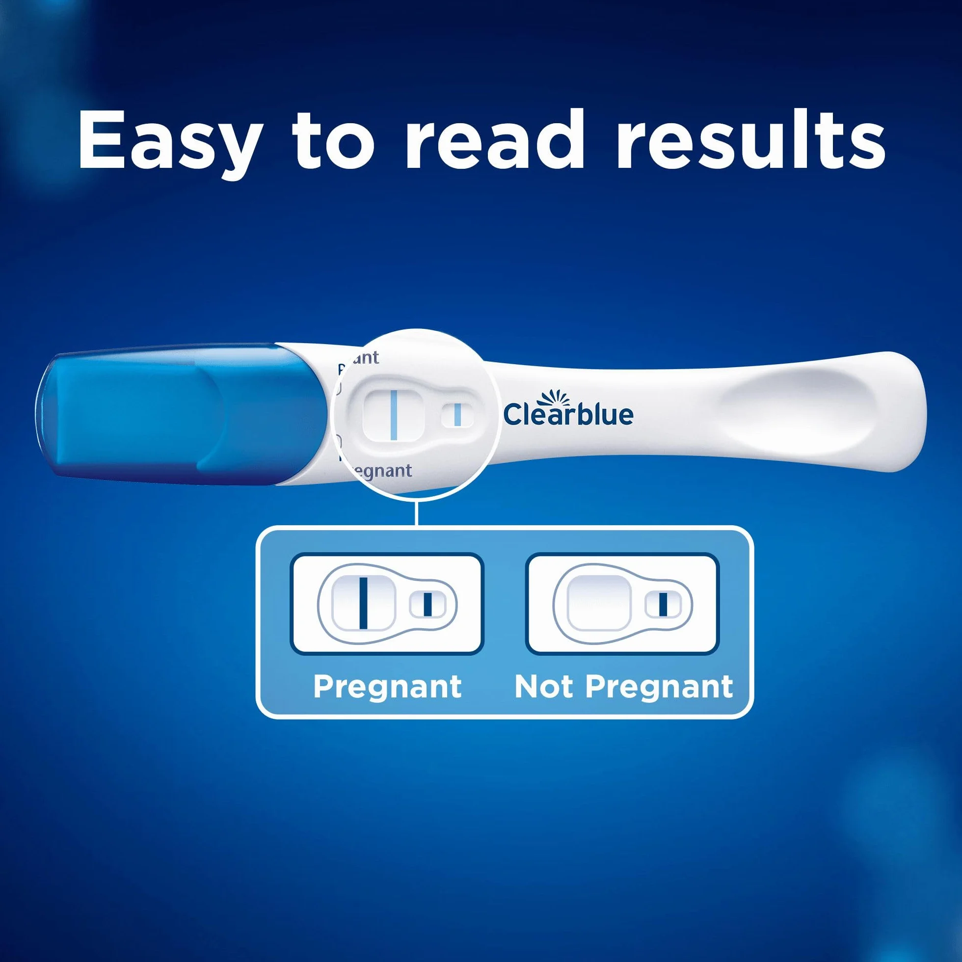 Clearblue Test ciążowy Ultra Early Triple Check & Date Combo Pack, wyniki 6 dni (kije wizualne) informują, ile tygodni (cyfrowy drążek), zestaw 3 testów (1 cyfrowy, 2 wizualne), opakowanie może się