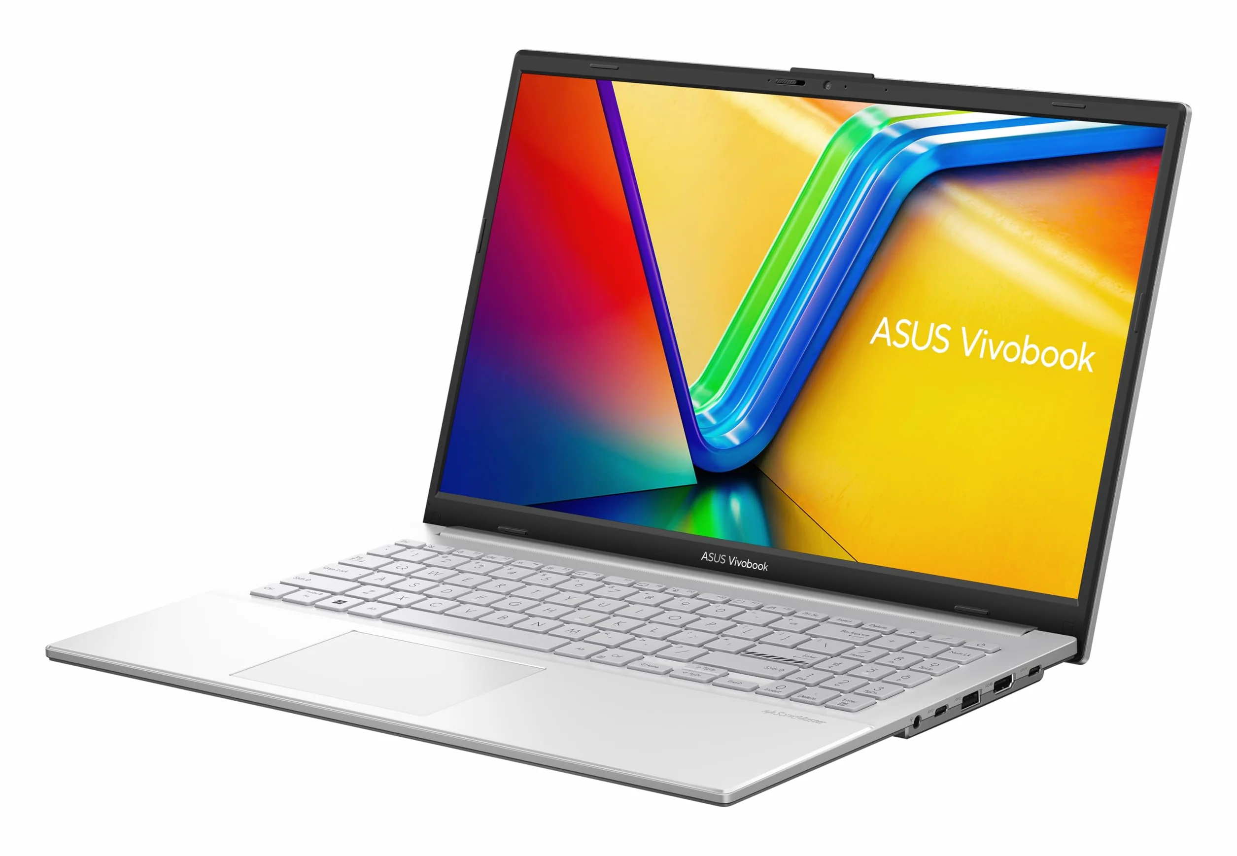ASUS Vivobook Go 15 OLED E1504FA-BQ2451W laptop o przekątnej 39,6 cm (15,6"), Full HD, AMD Ryzen 5 7520U, 16 GB RAM, 512 GB SSD, Radeon 610M, Windows 11 Home, zimna srebro, hiszpańska klawiatura
