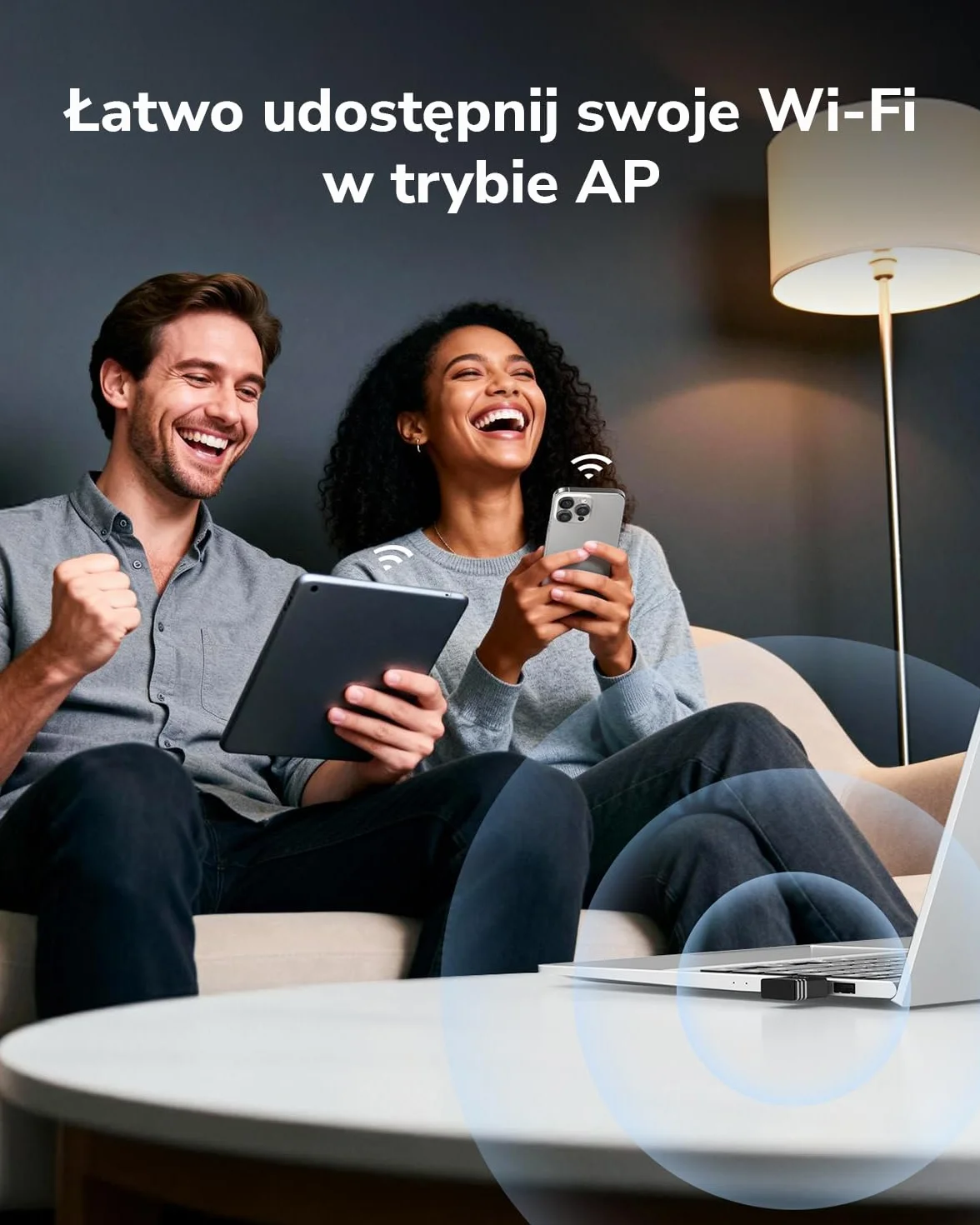 Cudy AX900 WiFi 6 adapter USB WU900, dwuzakresowy bezprzewodowy klucz sprzętowy 600 Mb/s + 286 Mb/s, kompaktowa konstrukcja nano, gry o niskim opóźnieniu, MU-MIMO, OFDMA, Windows 7/10/11, kompatybilny