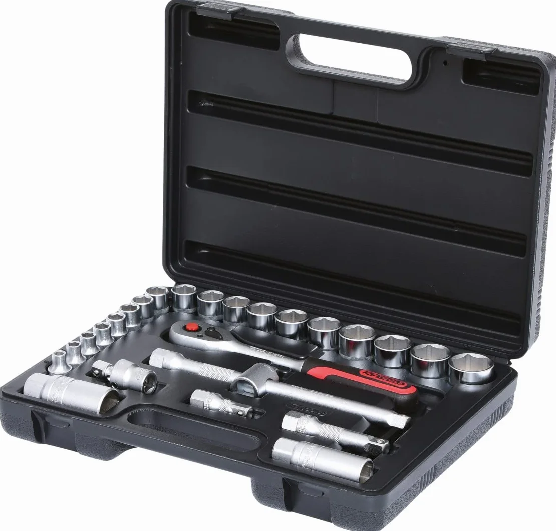 KS Tools 3/8" Zestaw kluczy nasadowych 26-szt