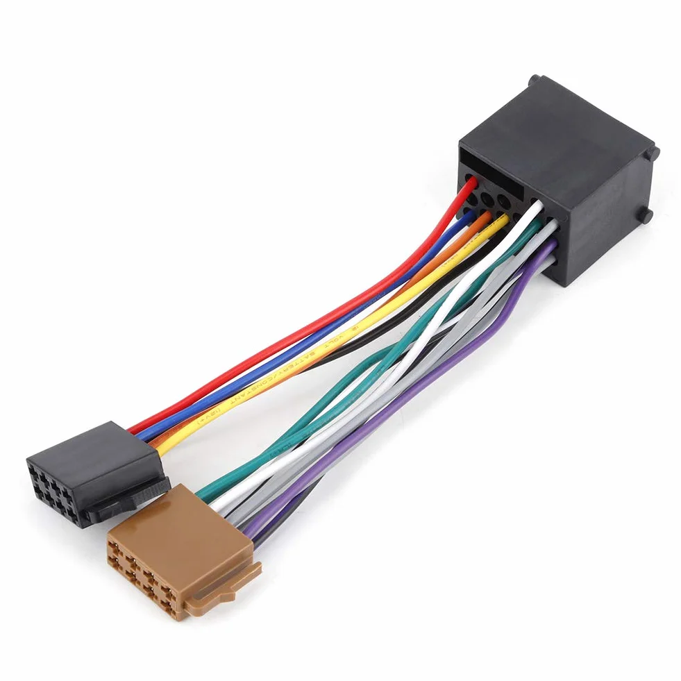 dla e36 Wiring Harness Adapter do radia samochodowego kabel wiązki przewodów stereo gniazdo ISO dla E36 E46 E39 wiązki kabiny pojazdu dla E36 E46 E39
