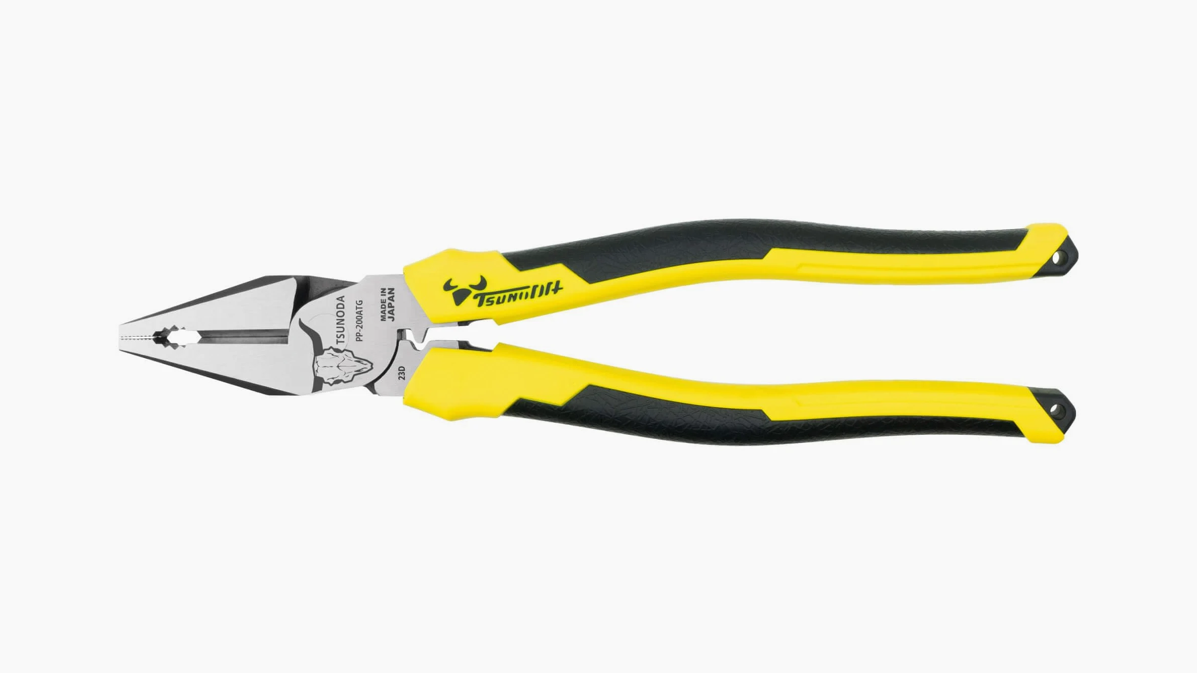 Tsunoda PP-200ATG szczypce elektryczne, 20 cm, 331 g, stal nierdzewna, szerokość cięcia 0,4 cm, z funkcją zaciskania