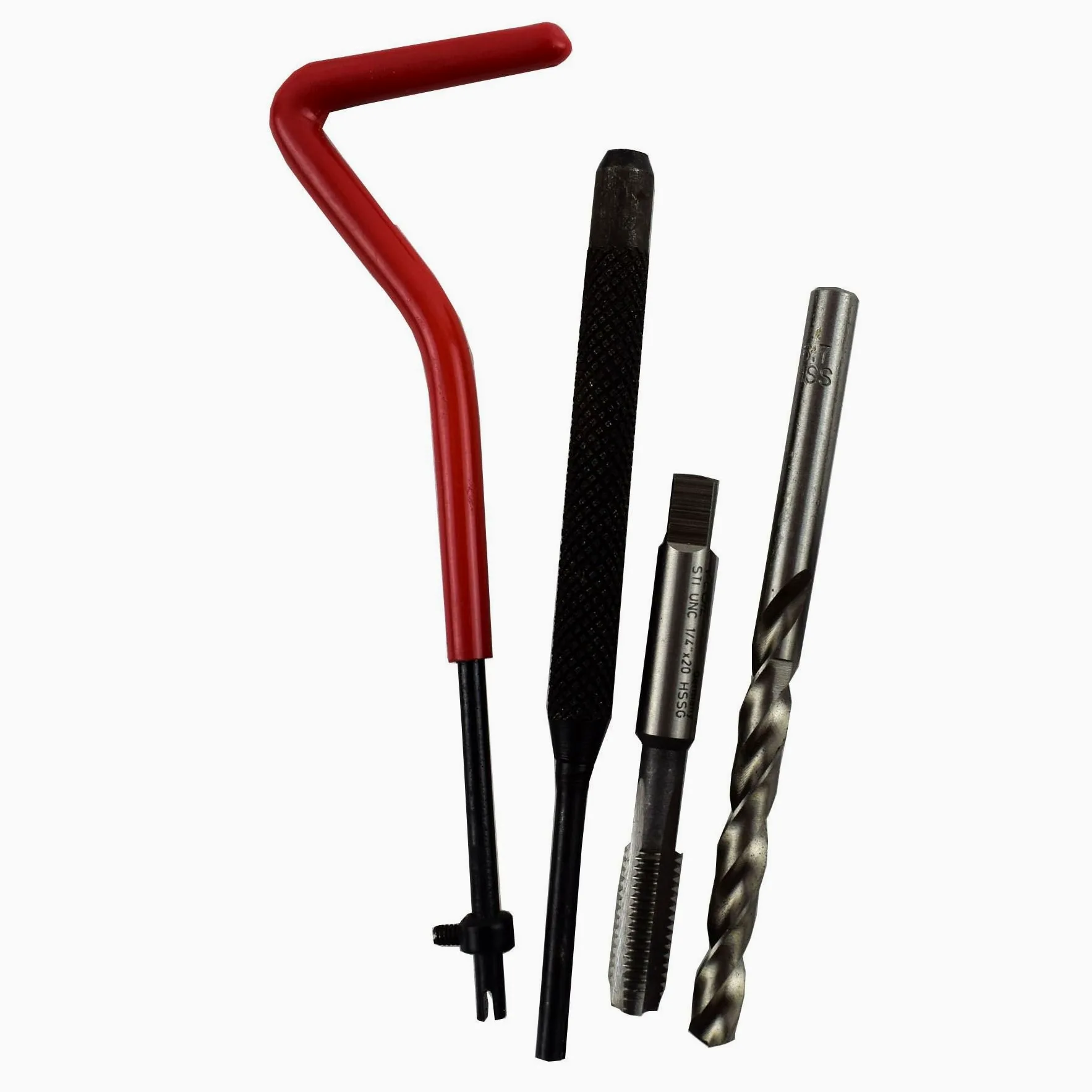 AB Tools-Unithread 1/4" x 20 UNC zestaw naprawczy do kranu Imperial Tap Helicoil uszkodzone gwinty zestaw 14 szt