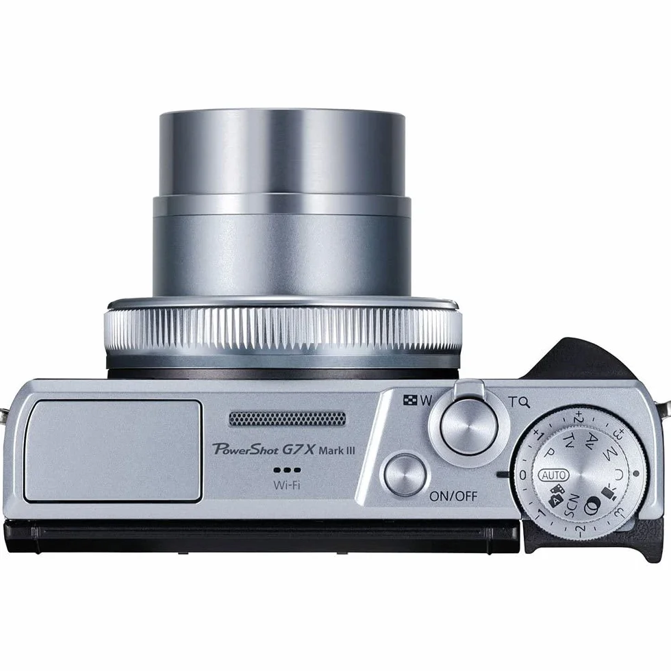 Canon PowerShot G7 X Mark III aparat cyfrowy 20,1 MP 4,2x zoom optyczny DIGIC 8 4K Full-HD Wi-Fi Bluetooth srebrny