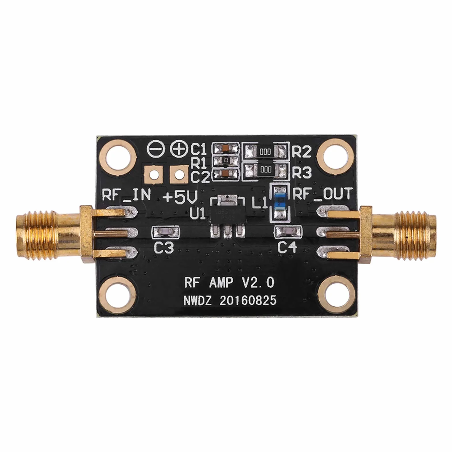 Moduł Wzmacniacza o Niskim Poziomie Szumów Yctze do Radia HAM RTL SDR LNA, Szerokopasmowy 0,01-4 GHZ 21DB, moduł SMA, Wzmacniacz Krótkofalowy, Wzmacniacz RF, Wzmacniacz Mocy 2,4