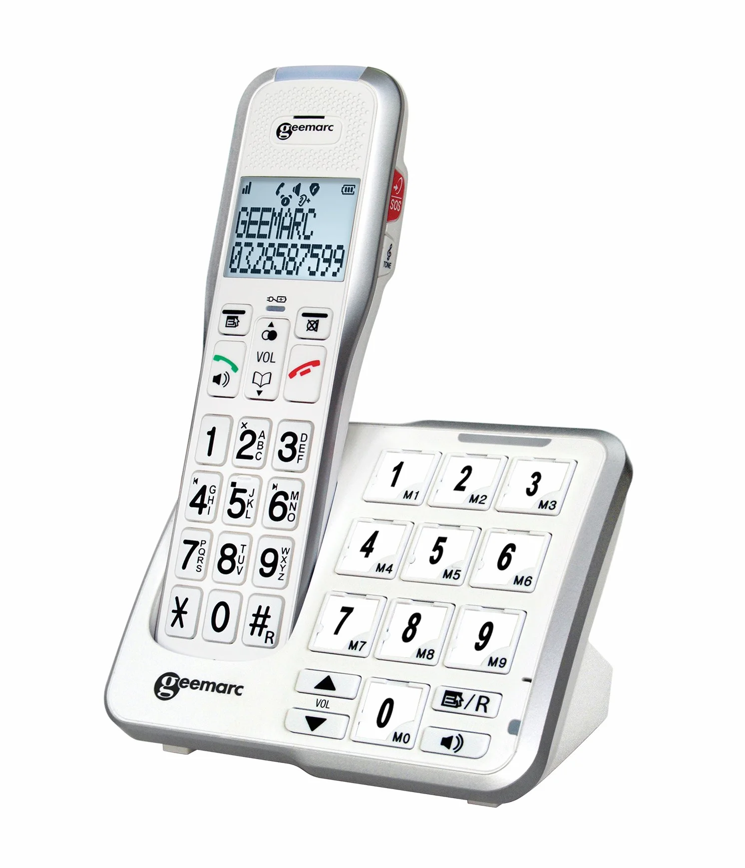 Geemarc Amplidect 595 Photo – wzmocniony telefon stacjonarny z połączeniem alarmowym