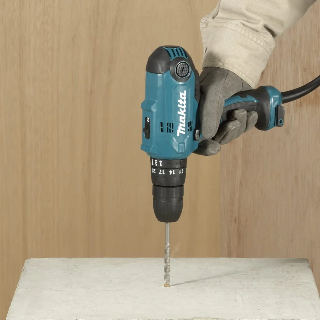 Makita - Wiertarka udarowa 320 W Ø 10 mm - HP0300