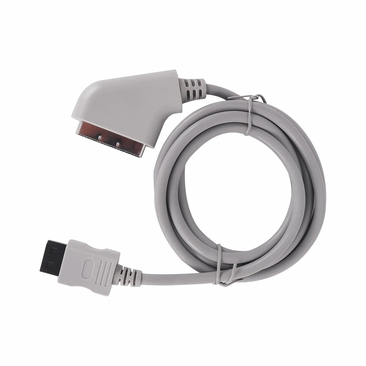 1,8 m RGB Scart HD AV, kabel wymienny, szary do Wii/Wii U