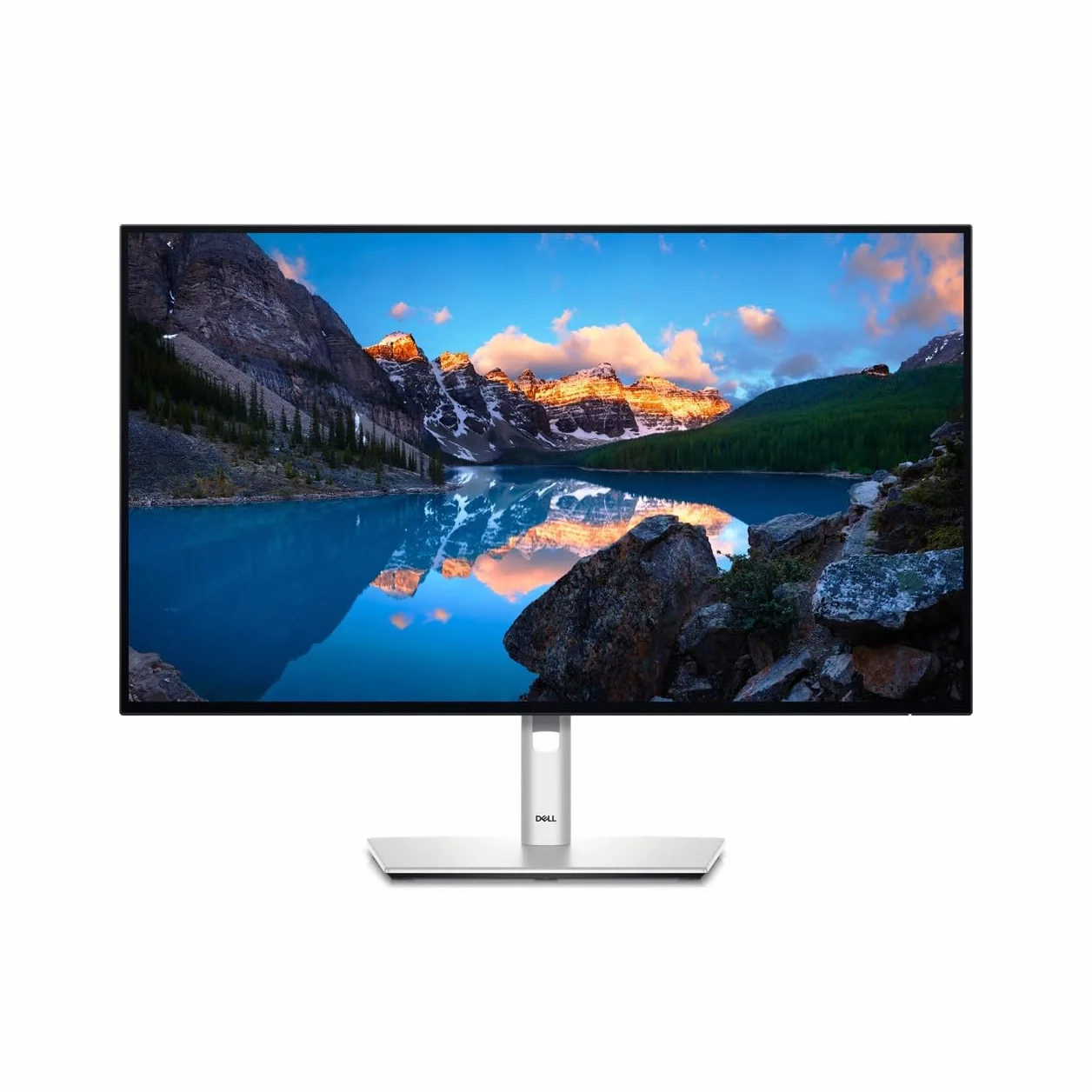 Dell U2724D UltraSharp 27-calowy monitor QHD (2560 x 1440), 120 Hz, IPS Black, 5 ms, 98% DCI-P3, 2X USB-C, 2X DisplayPort, HDMI, 3 x USB, srebrny