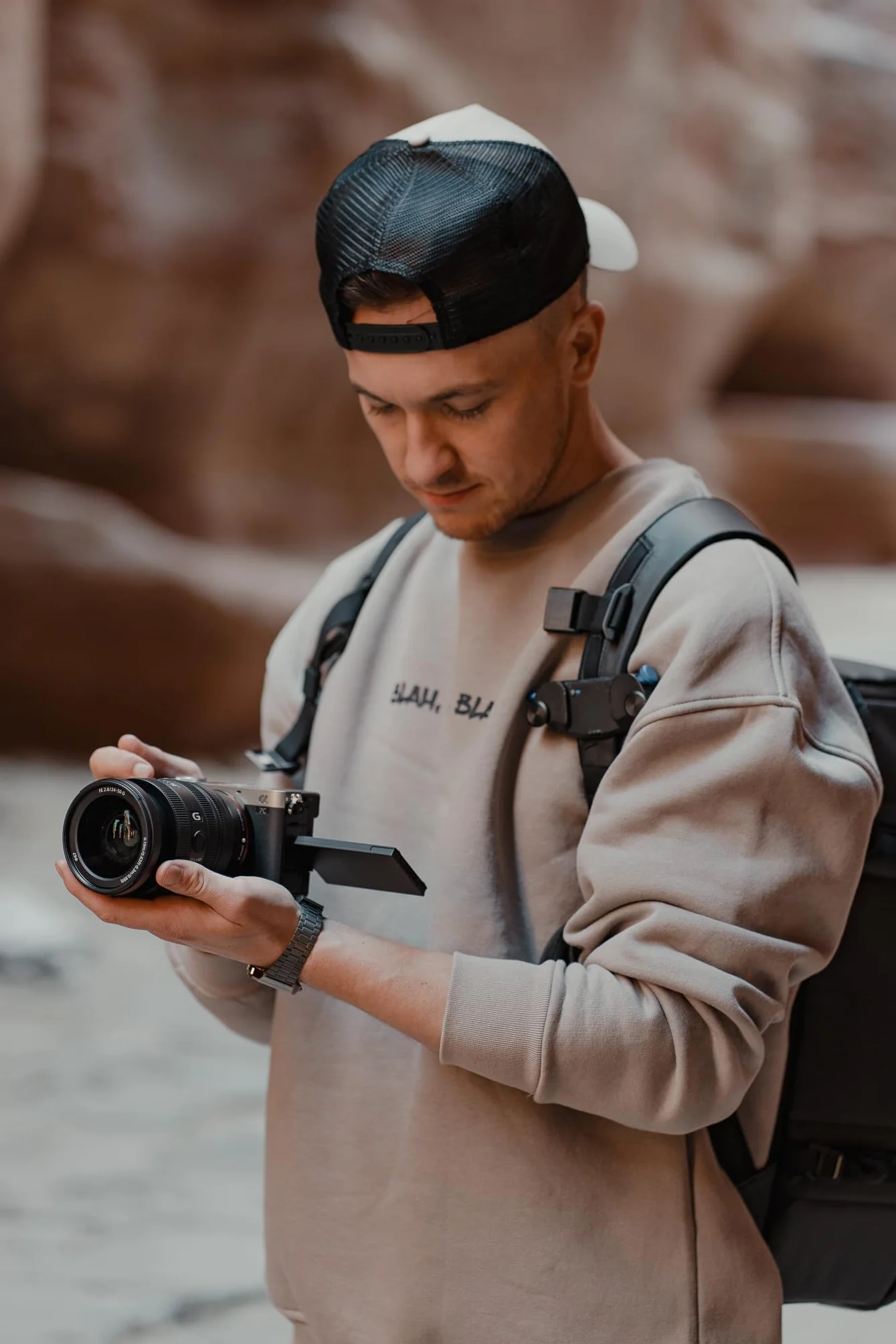 Sony Obiektyw 24-50 mm F2.8 SEL2450G Czarny