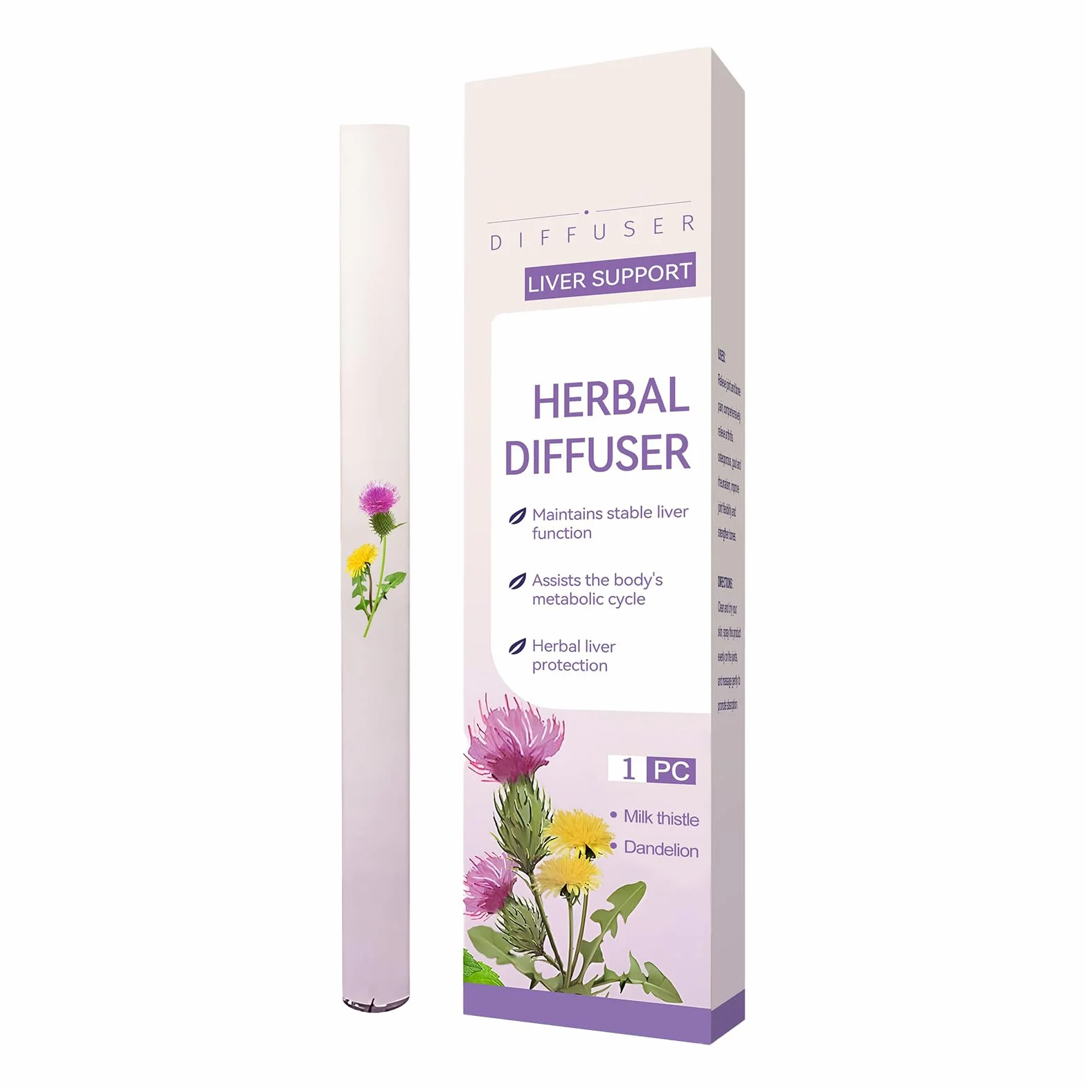 Dyfuzor do aromaterapii – 11,8 x 1,0 cm, naturalne orzeźwiające wsparcie dla roztworu stresowego, relaks z kojącymi niezbędnymi olejkami, przenośny nawilżacz do hotelu, sypialni, miejsca pracy