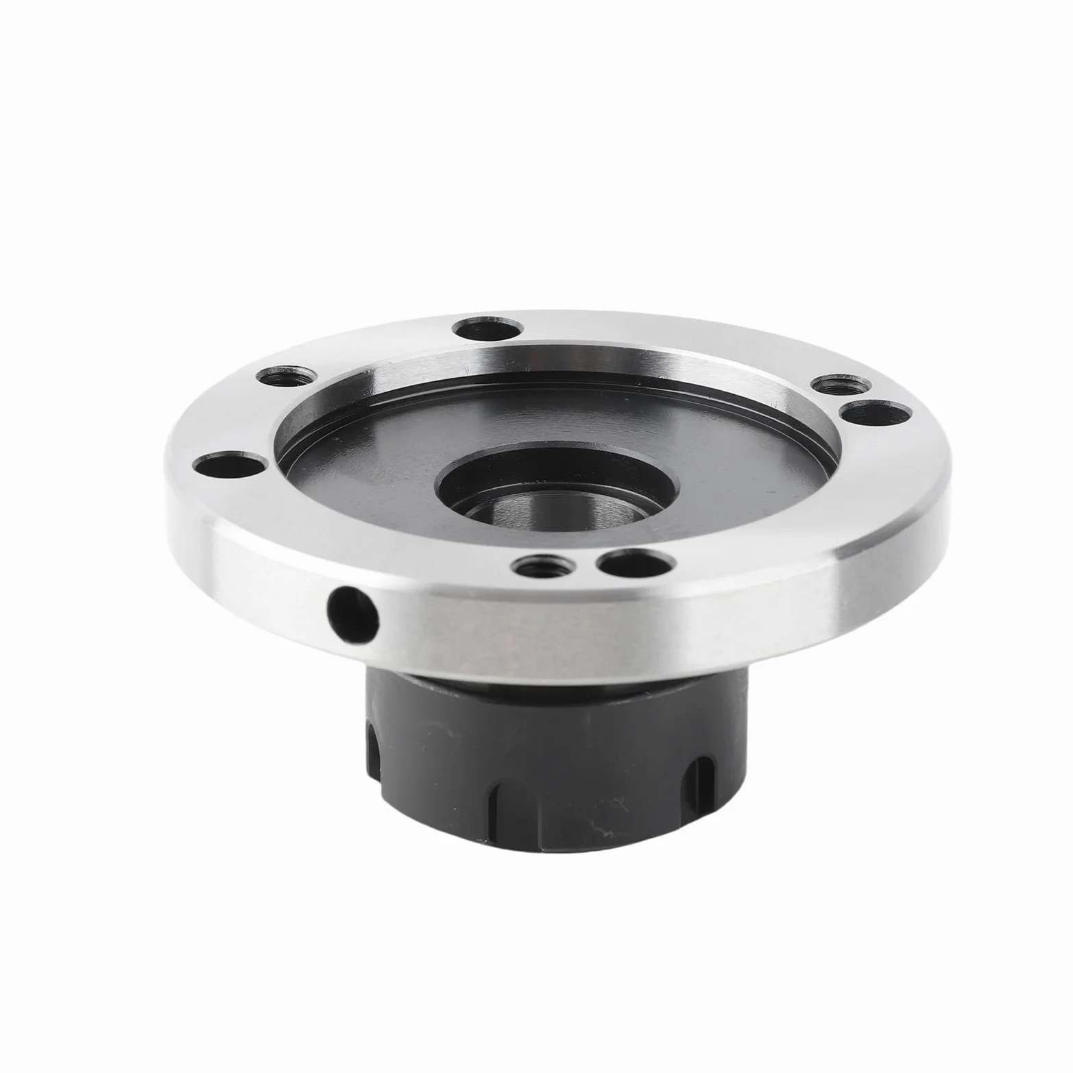 ER32 Oprawa Collet Wysoka wytrzymałość stali węglowej Frezowanie CNC Części routera Akcesoria do precyzyjnej obróbki 100mm Dia Kołnierz
