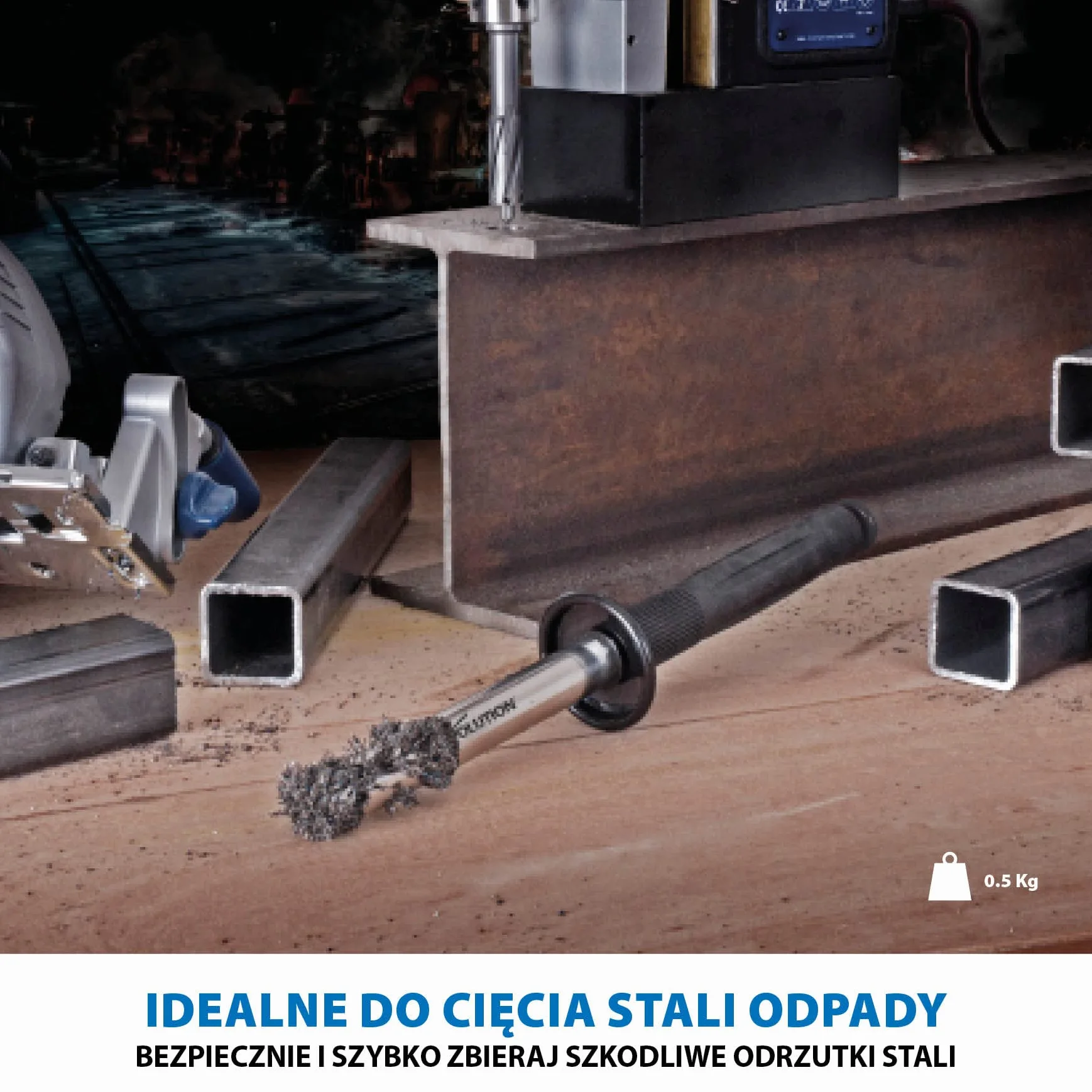 Evolution Power Tools Magnetyczny zbieracz wiórów i opiłków Cyclone