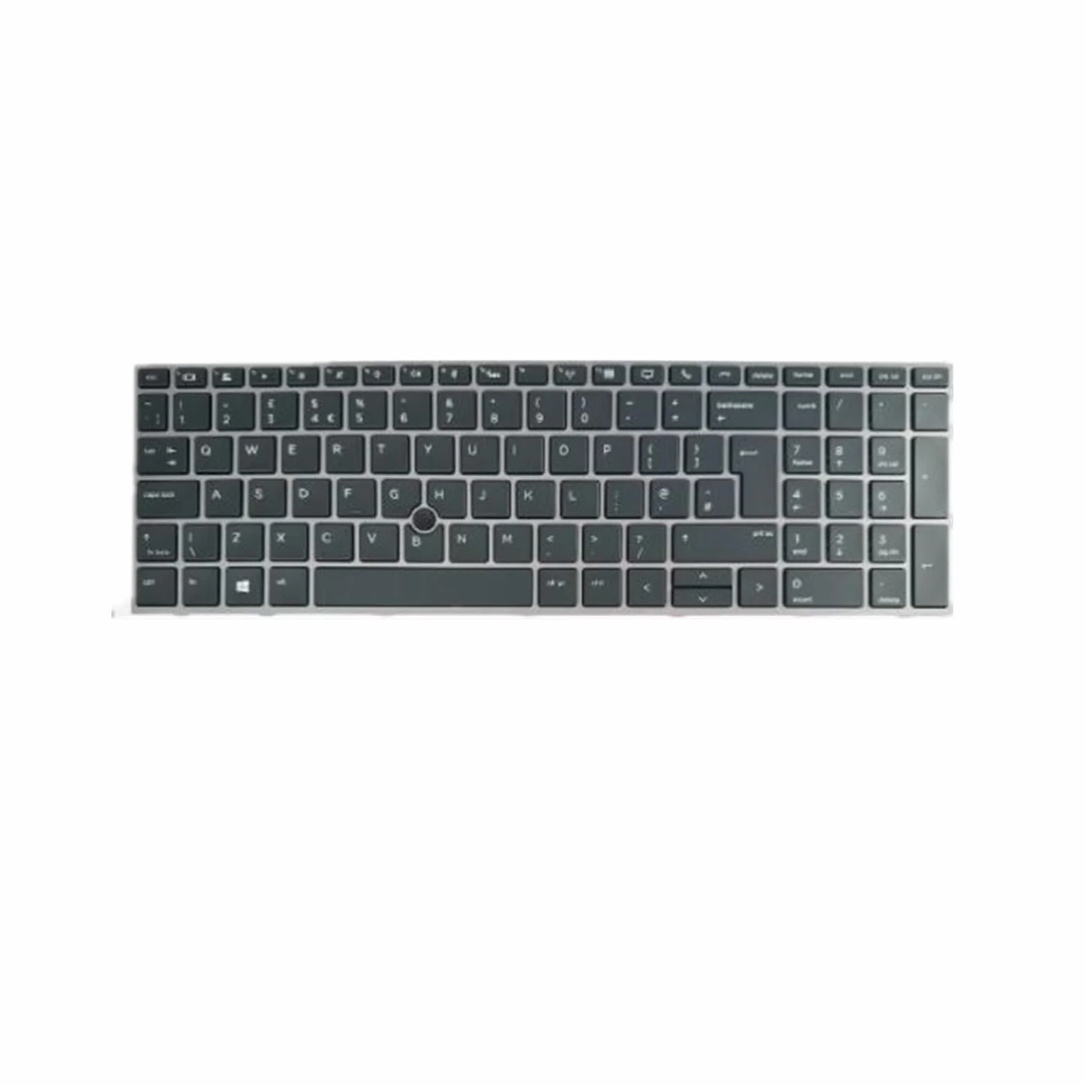 Klawiatura laptopa Dla For HP ZBook 15 G5 Black UK English Layout