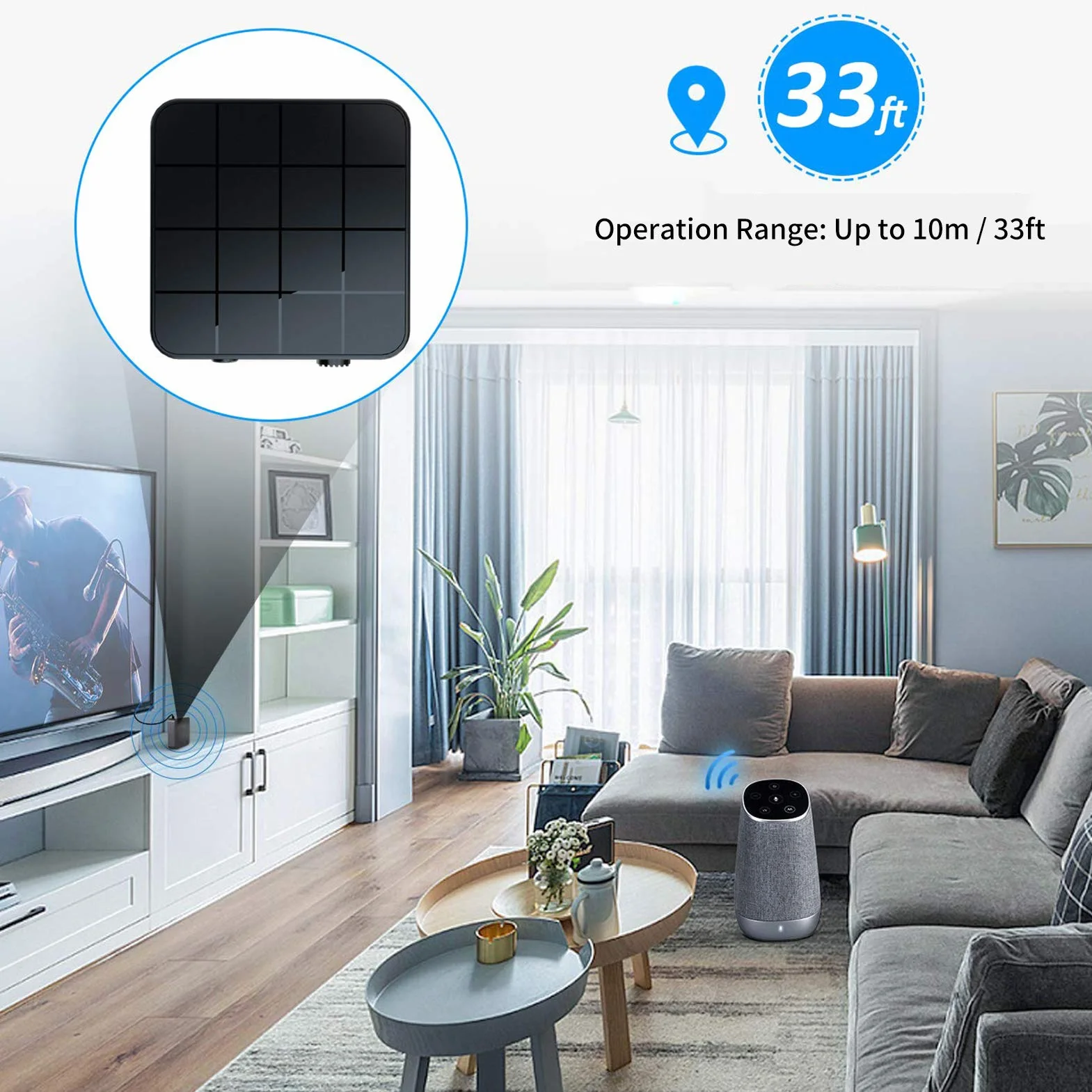 KN321 bezprzewodowy odbiornik nadajnika audio Bluetooth 5.0 2 w 1 adapter komputerowy TV