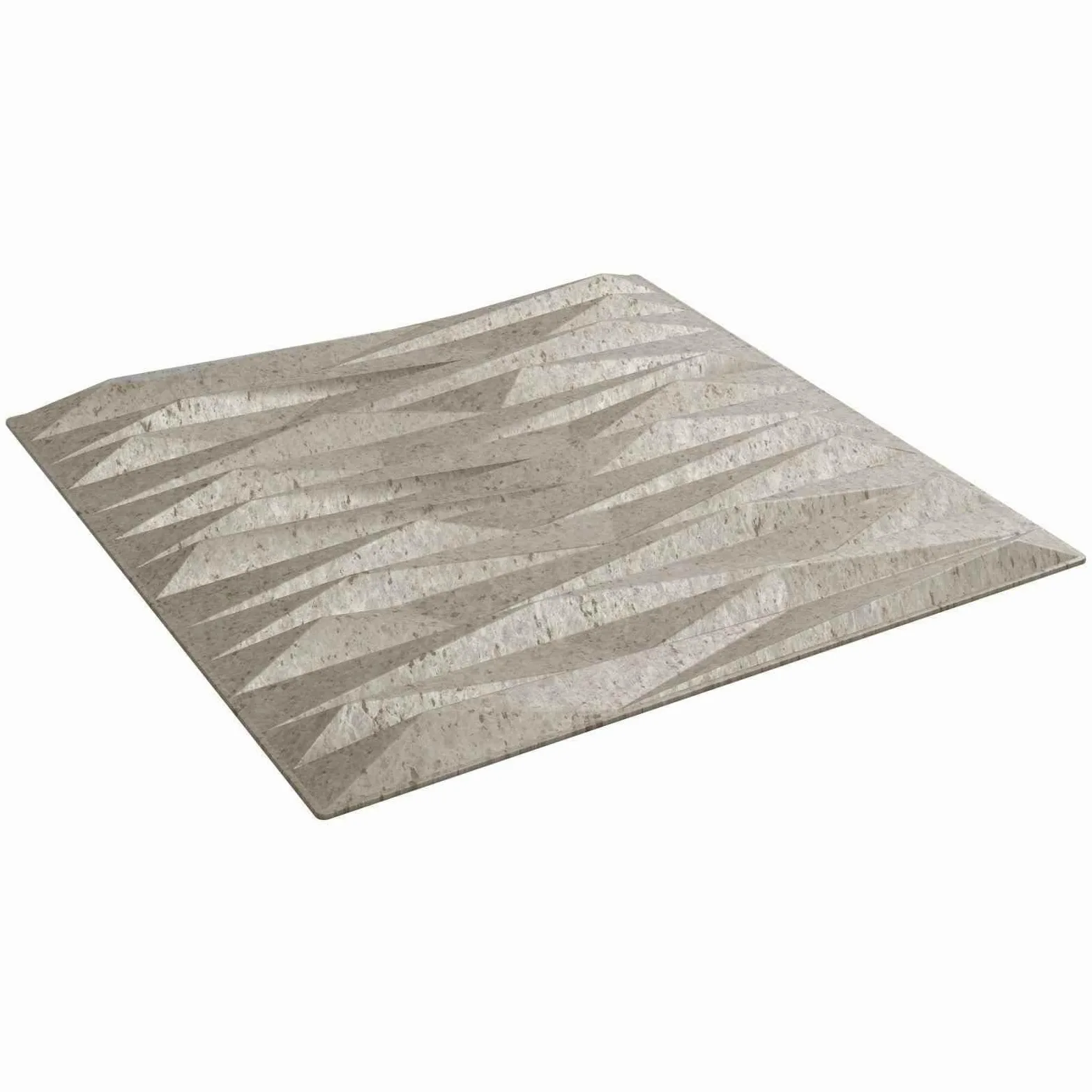 Panele ścienne 12 sztuk 50 x 50 cm XPS pianka o wyglądzie kamienia | Wzornictwo 3D, możliwość przycięcia, lekka, do salonu i sypialni