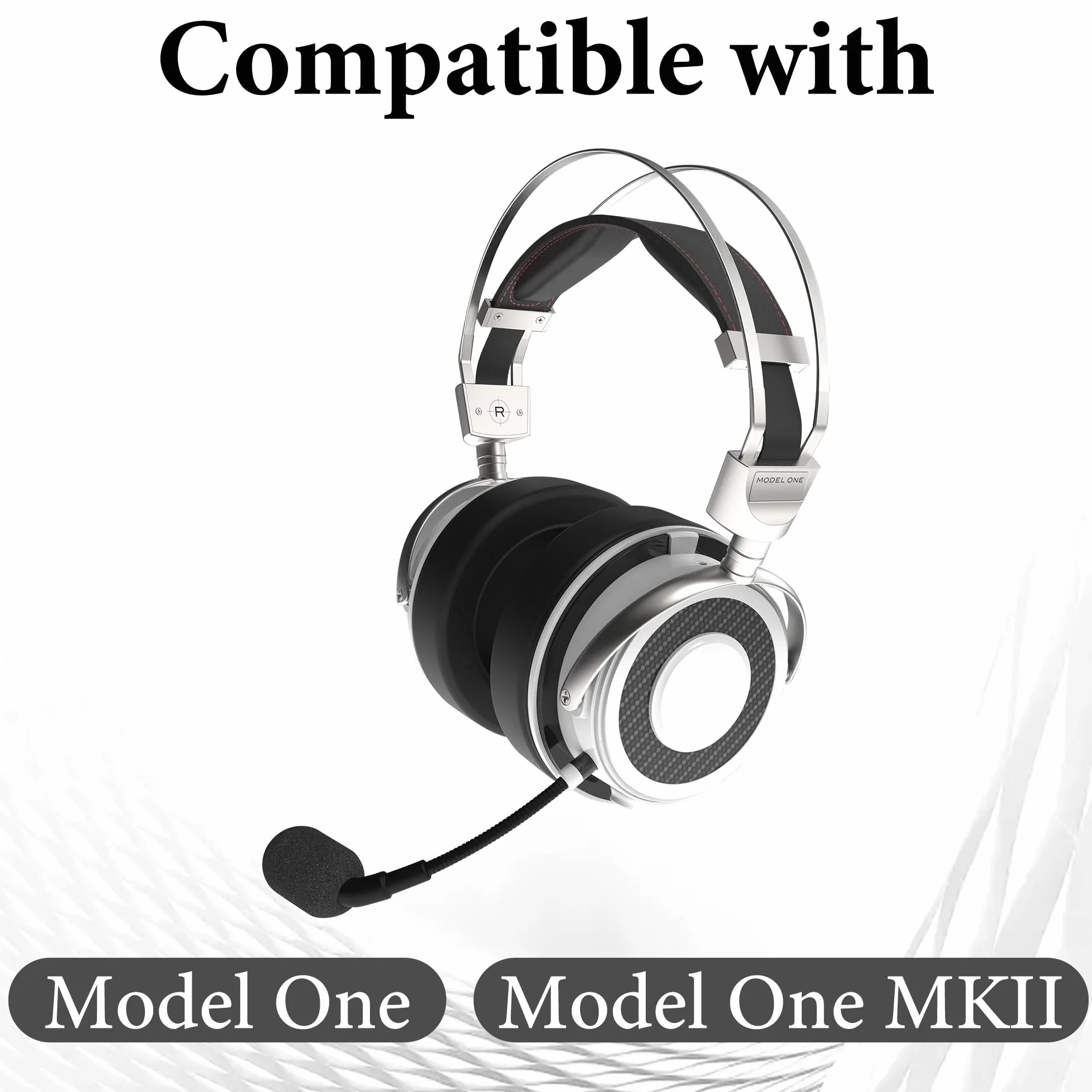GEEKRIA Apollo Single Crystal Copper Upgrade kabel audio, kompatybilny z VZR Model One Audiophile zestaw słuchawkowy do gier, 3,5 mm (1/8") na Dual 3,5 mm (1,5 m)
