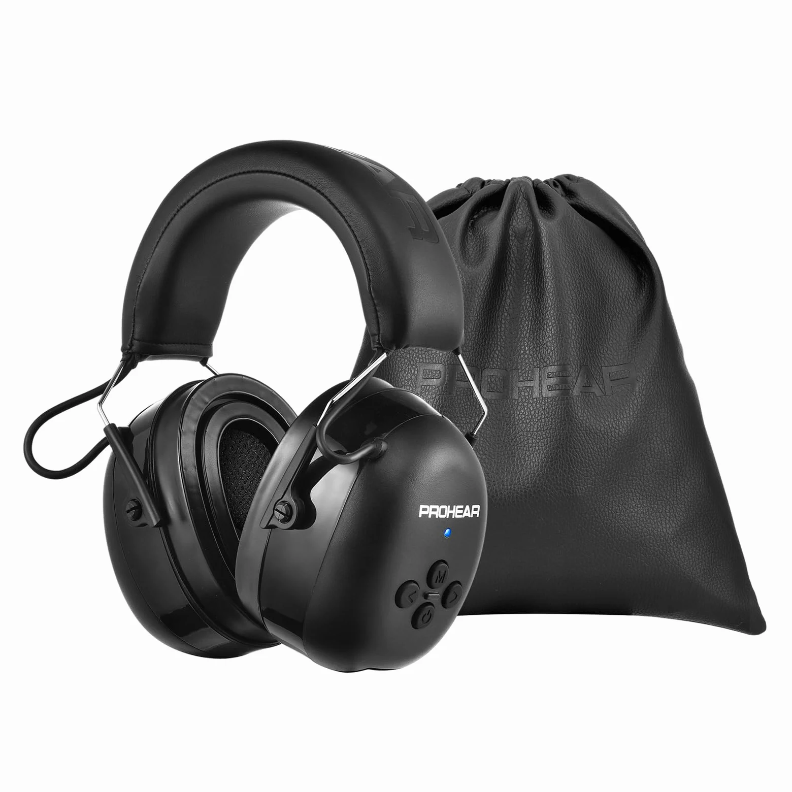 PROHEAR 037 Ochrona słuchu z Bluetooth, technologia BT 5.3, słuchawki z wbudowanym mikrofonem i redukcją hałasu, do koszenia i intensywnych aktywności rekreacyjnych, SNR 30 dB, NRR25dB