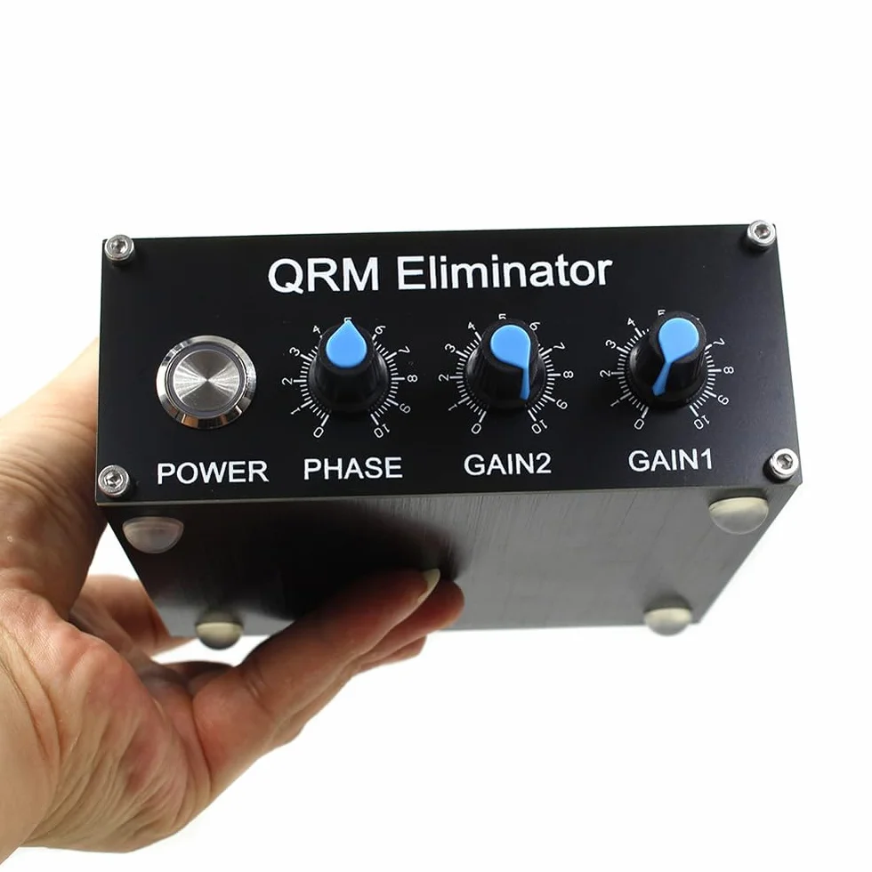Eliminator QRM Phase X Control PTT 1-30 Band HF zintegrowany ze stopu aluminium