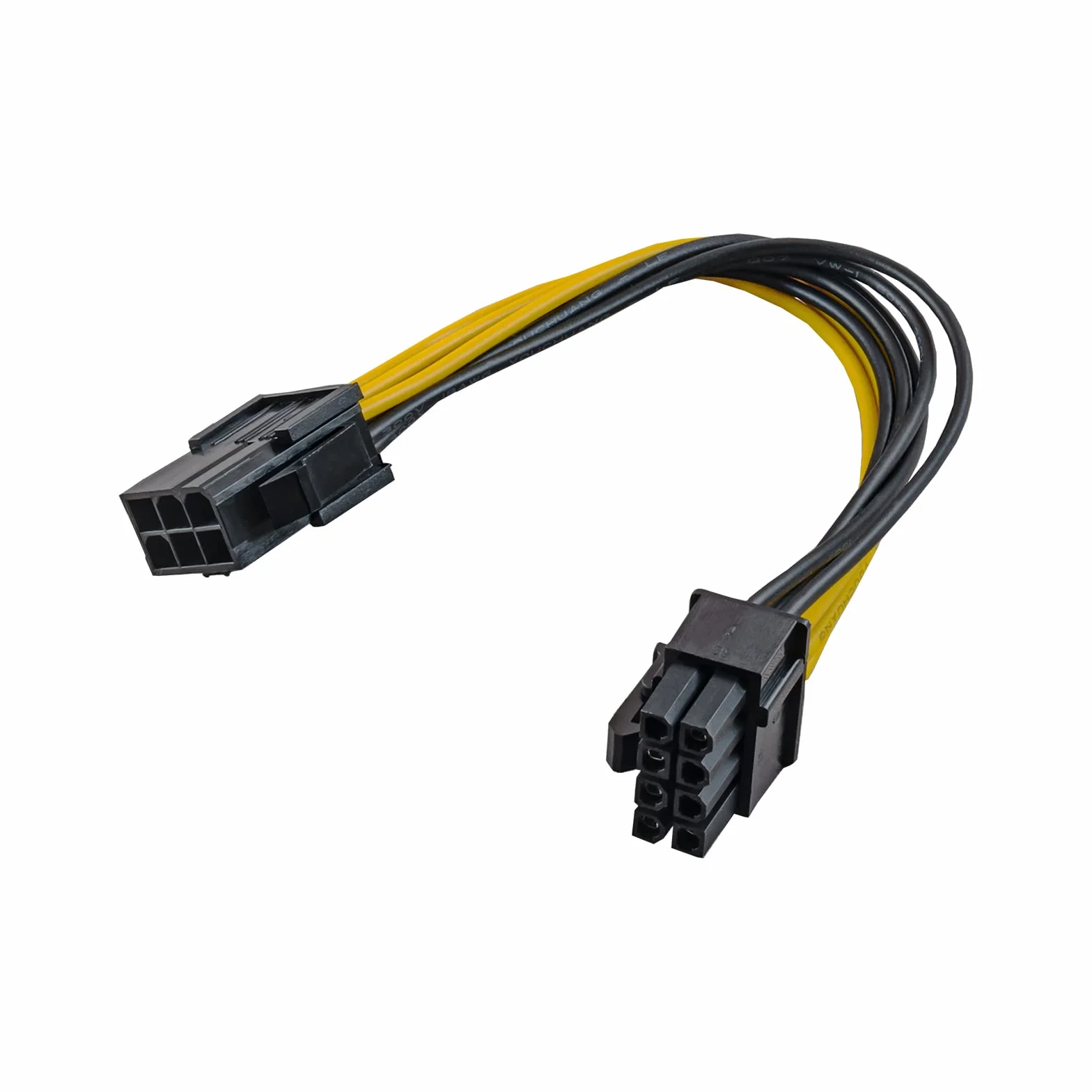 Kabel PCI-E 6 pin / 8 pin Akyga AK-CA-07 20cm zasilanie kart graficznych