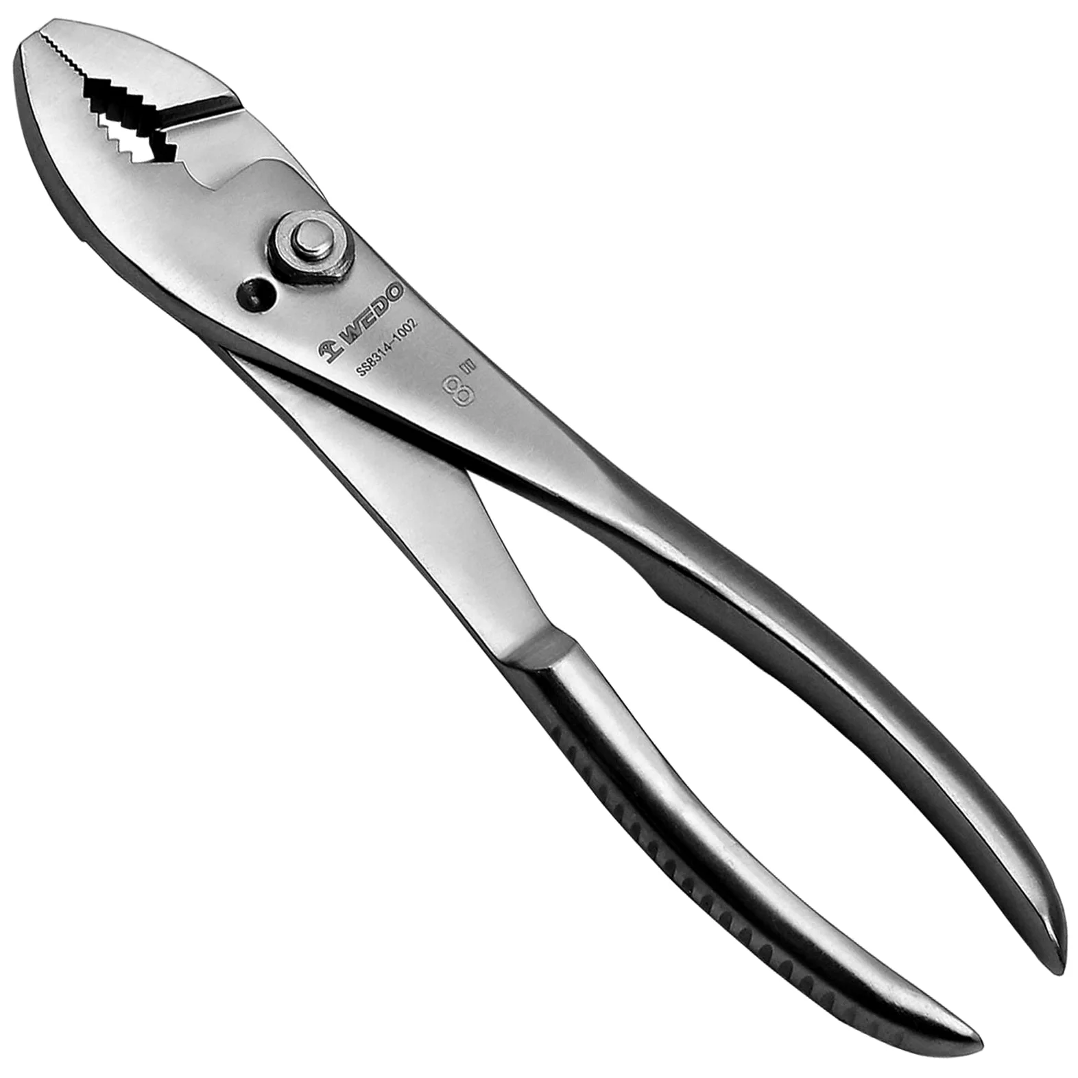 WEDO Szczypce do połączeń ślizgowych, kombinerki, szczypce VISE-GRIP, 20 cm, stal nierdzewna, antykorozyjne, odporne na rdzę, 20 cm