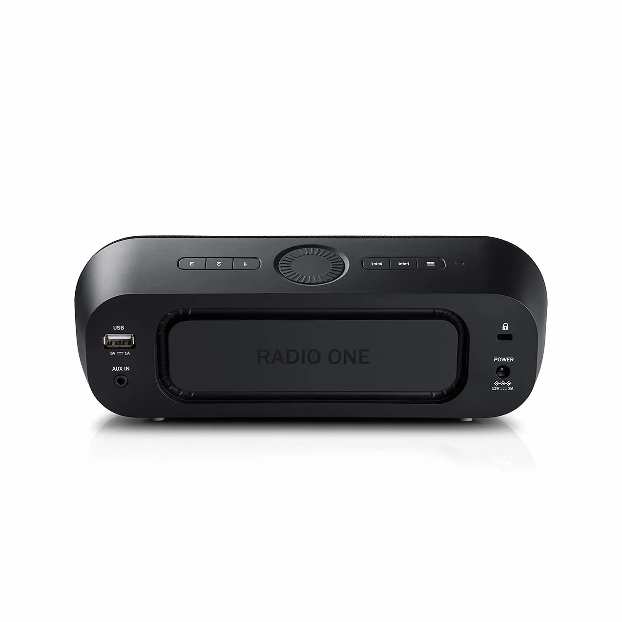 Teufel Radio ONE Budzik HiFi głośnik Bluetooth DAB+ FM Czarny