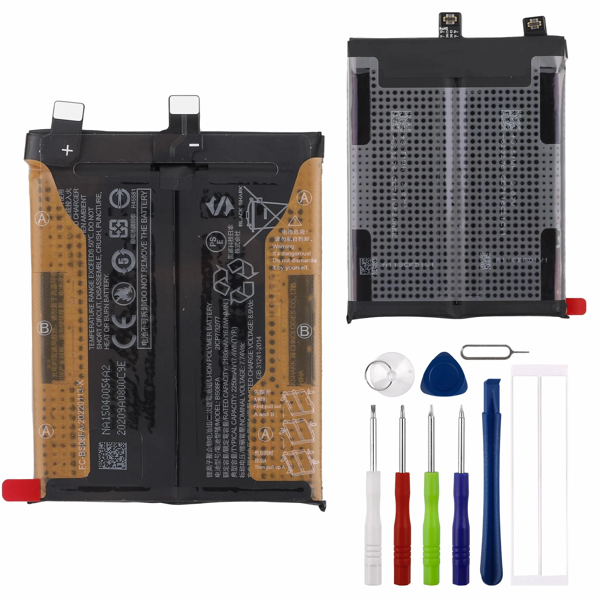 Bateria zamienna BS08FA kompatybilna z Xiaomi Black Shark 4 z narzędziami