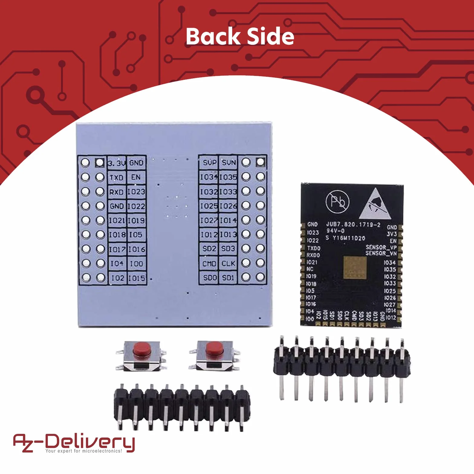 AZDelivery ESP32 WiFi Module kompatybilny z Arduino
