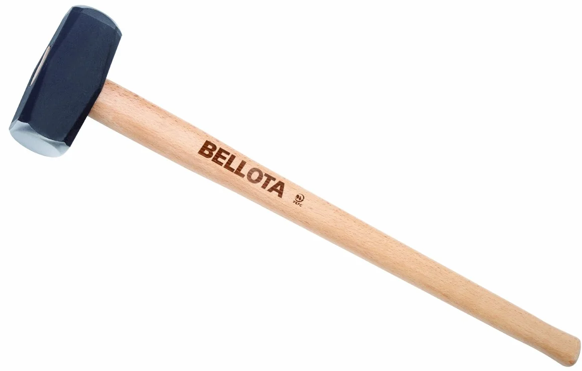 Bellota 5200-5 młotek, dwustronny, prosty, uchwyt z drewna bukowego, 5 kg