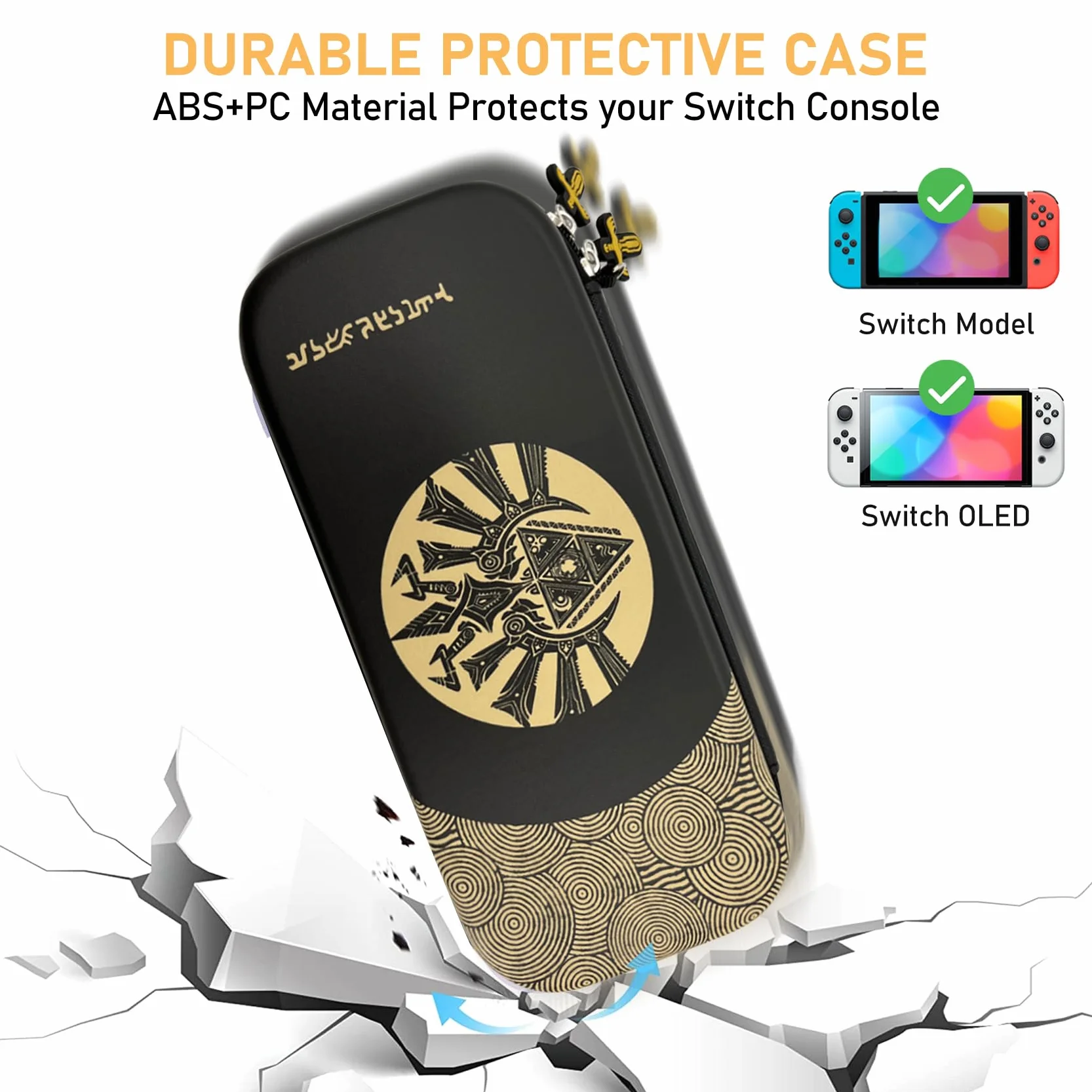 CHIKIXSON Switch Carrying Case, Protective Hard Case