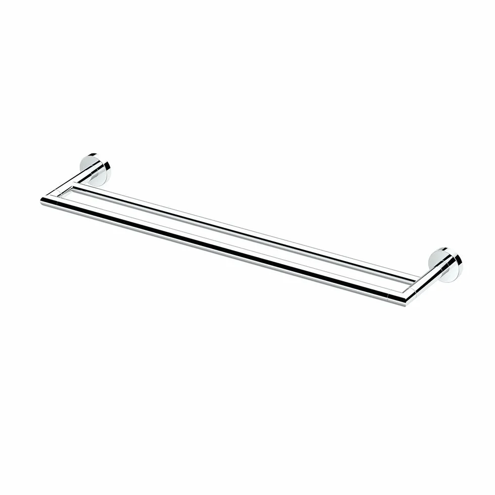 Gatco 4634 Glam 61 cm podwójny drążek na ręczniki, chrom