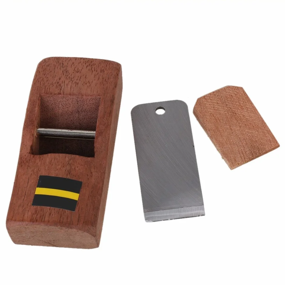 10 cm brązowa stolarz do drewna strugarka do golenia ręczna strugarka golarka samolot stolarz hartowane ostrze DIY drewno narzędzie robocze