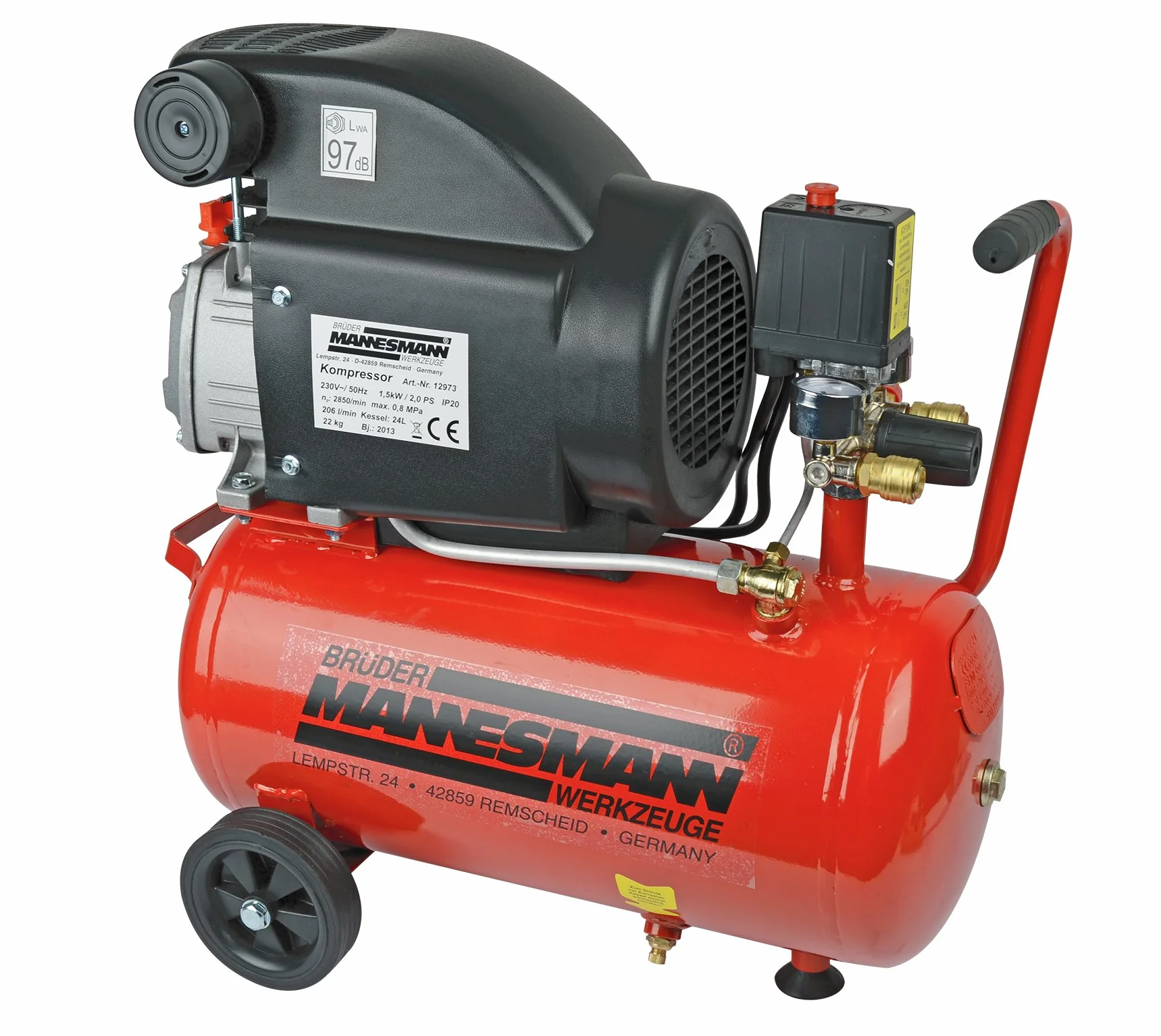 Mannesmann M12973 kompresor z olejem, M