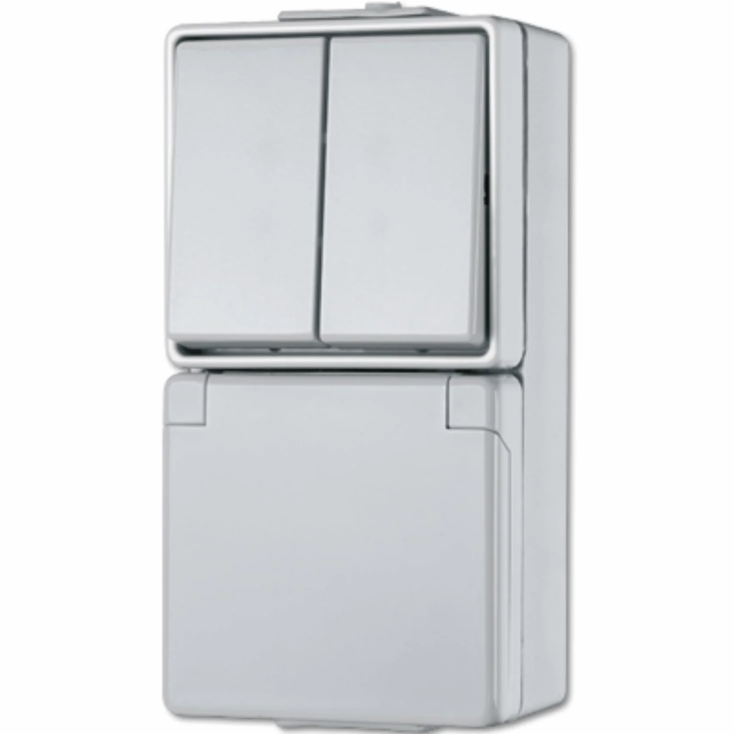 Jung gniazdko Schuko 675 W z przełącznikiem seryjnym, 250 V