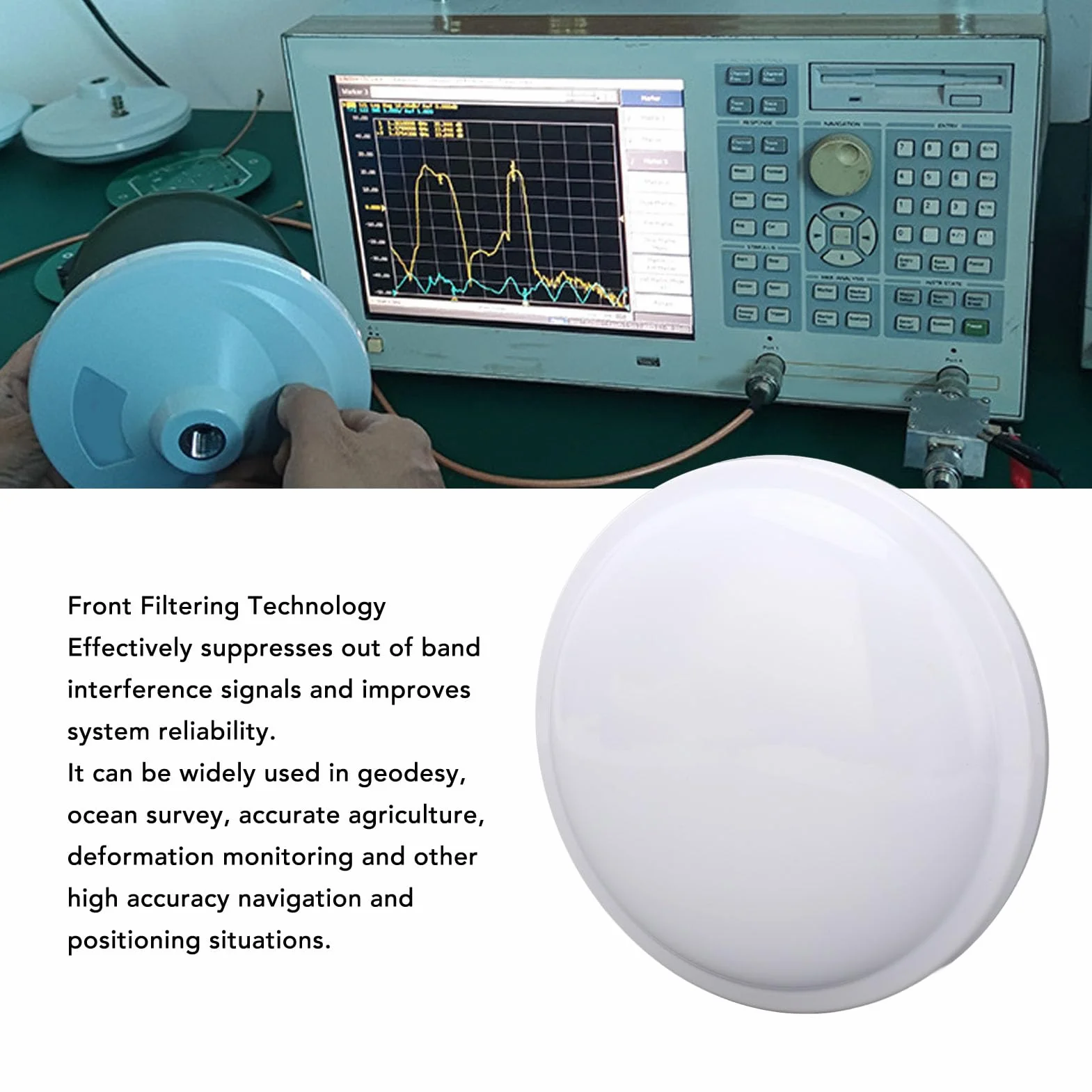 Antena Geodezyjna GNSS IP67 DC3-16V Nawigacyjna