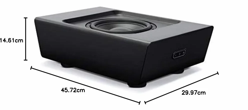 Bluesound Pulse SUB+ Bezprzewodowy Subwoofer — Czarny