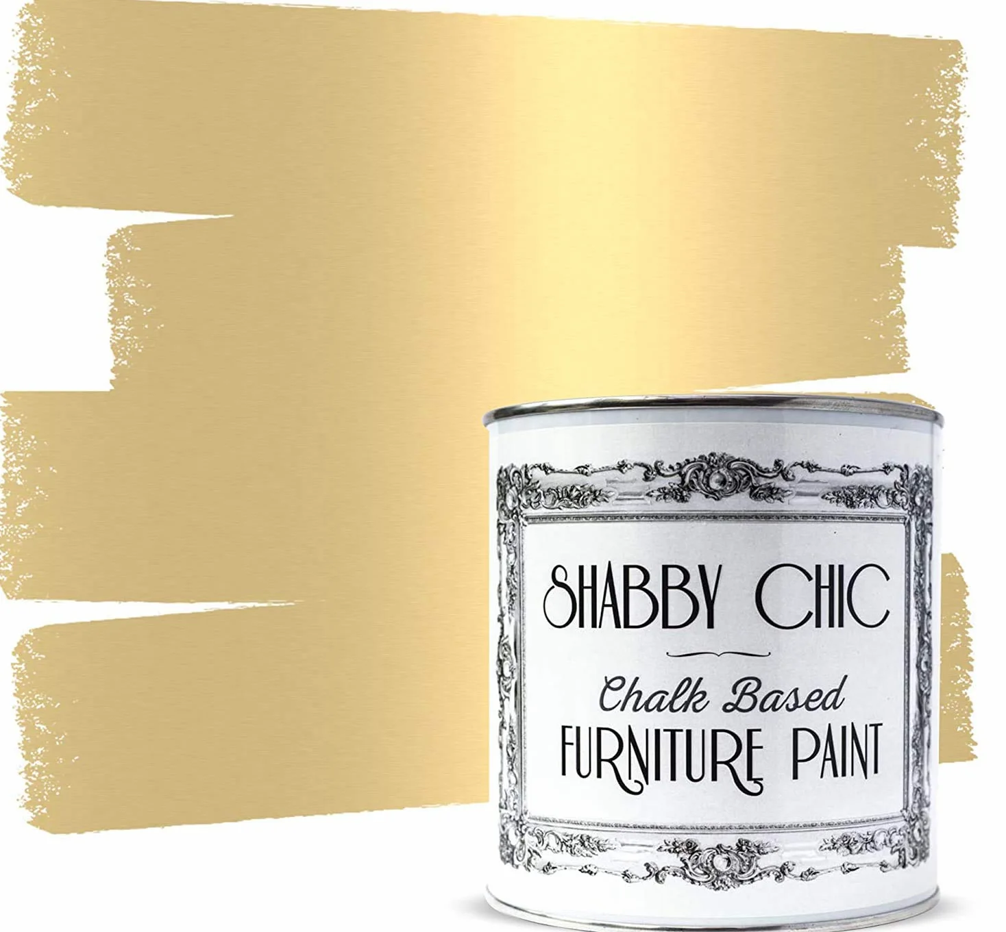 Farba do mebli, do mebli w stylu shabby chic, kolor: Antique Gold/Antyczne złoto 250 ml