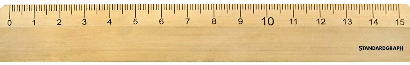 linijka z mosiądzu 15 cm