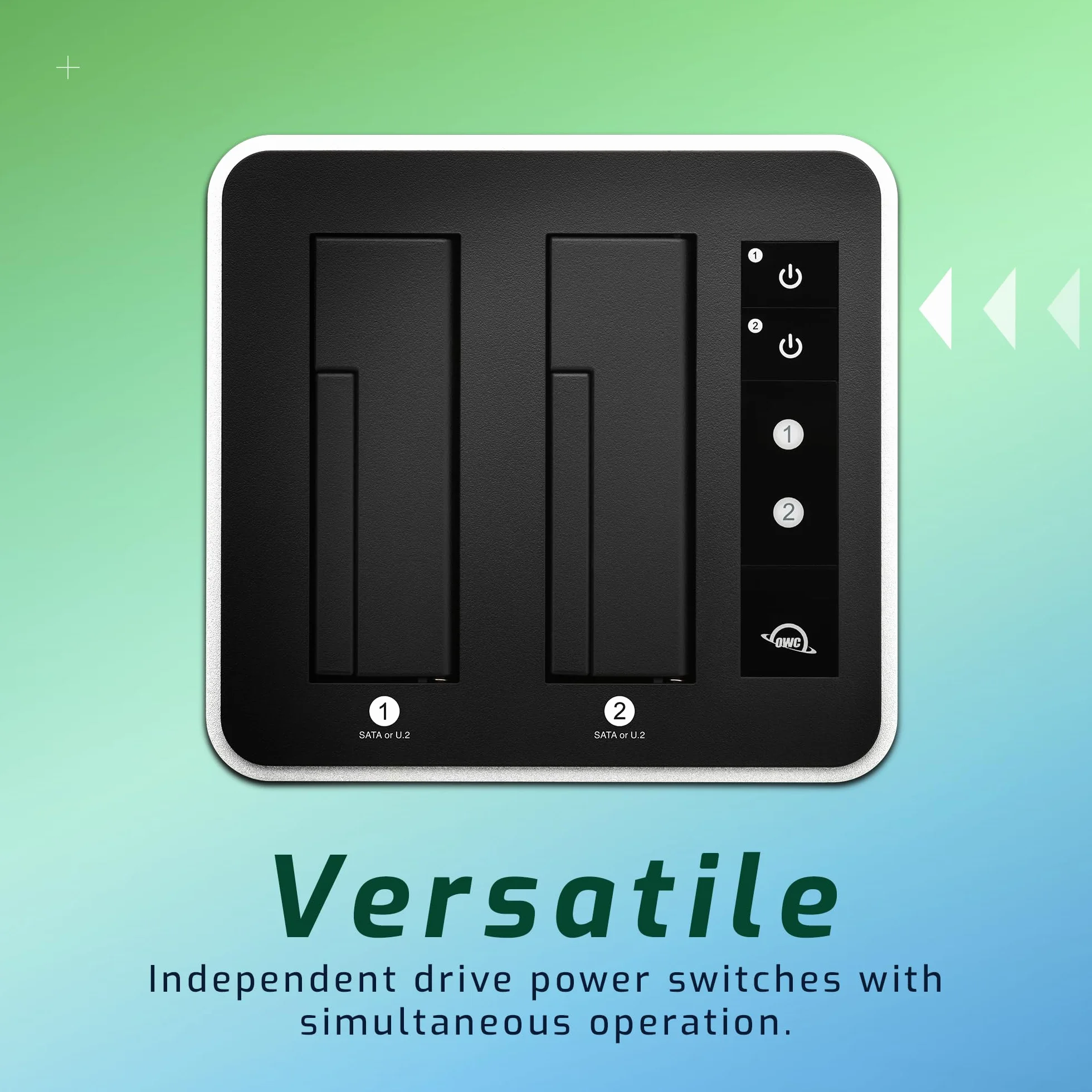 OWC Drive Dock USB 3.2 Dual-Bay Docking Solution dla dysków SATA 2.5" i 3.5"
