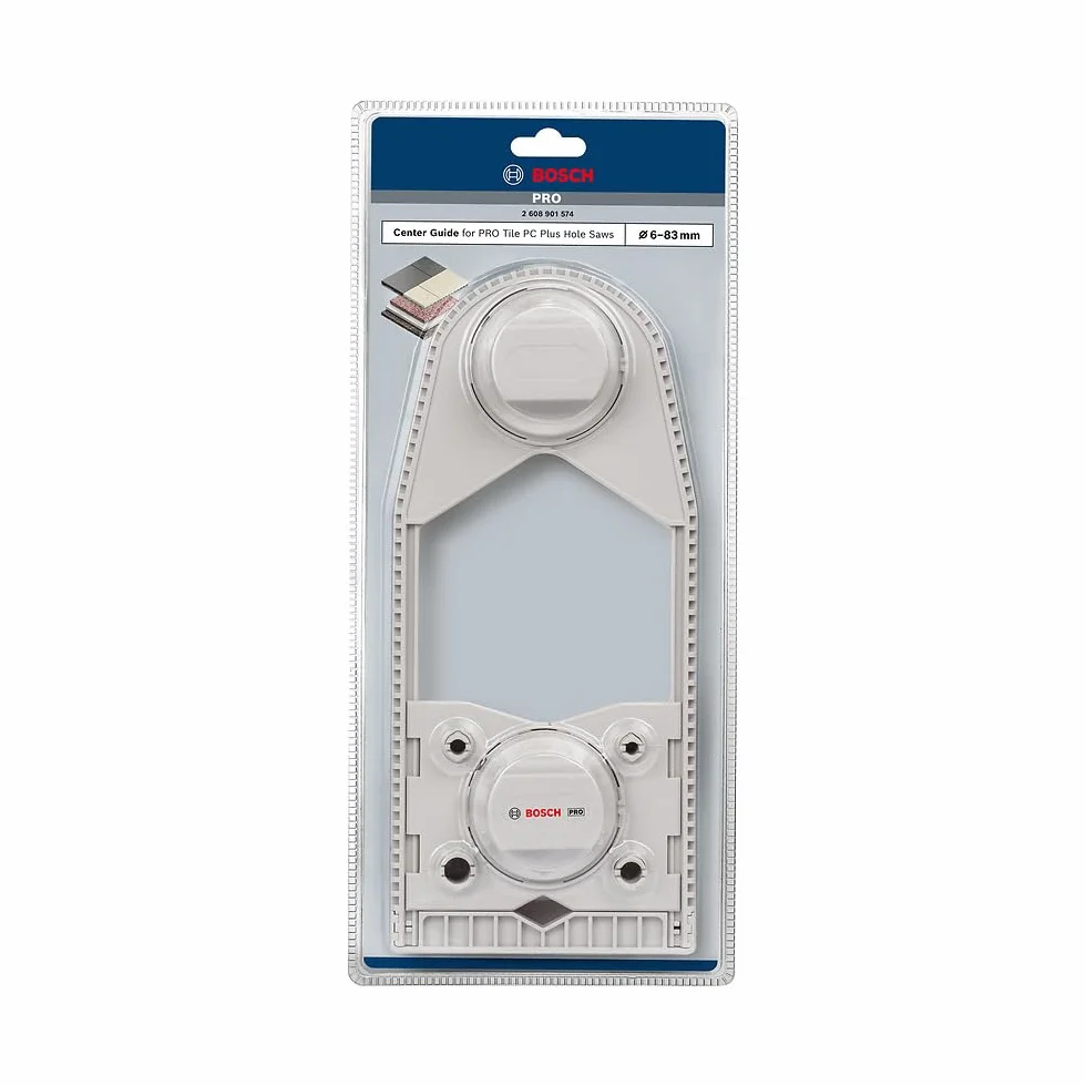 Bosch 1 x PRO Tile Power Change Plus akcesoria do otwornic (380 x 170 mm, profesjonalne akcesoria do wiertarki/wkrętarki)