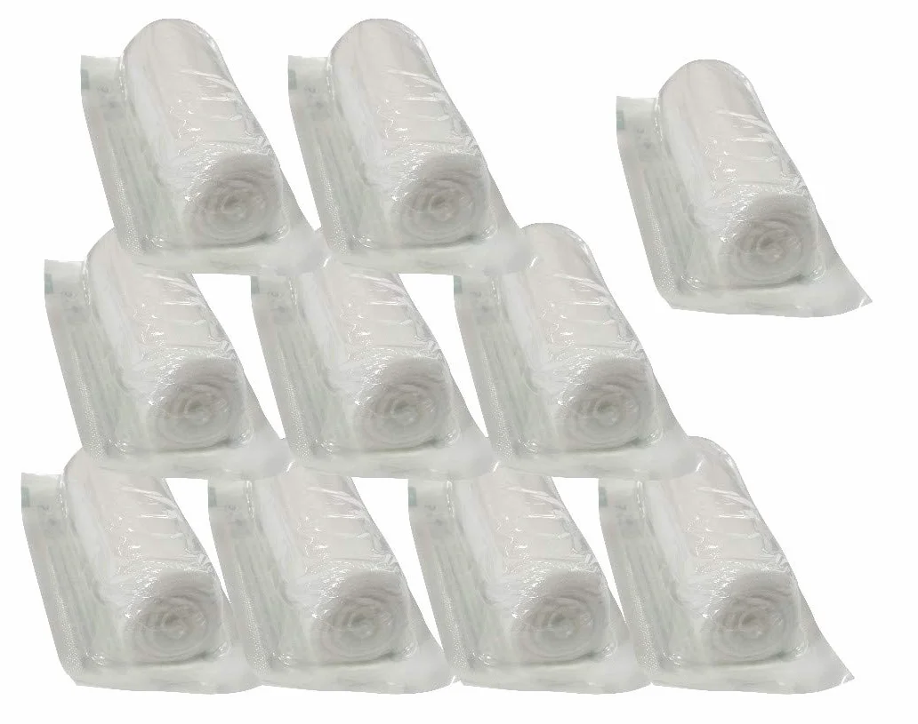 NOBA 10 x opatrunek paczki opatrunkowe opatrunek, sterylny, DIN13151 pierwsza pomoc SL - L/duży