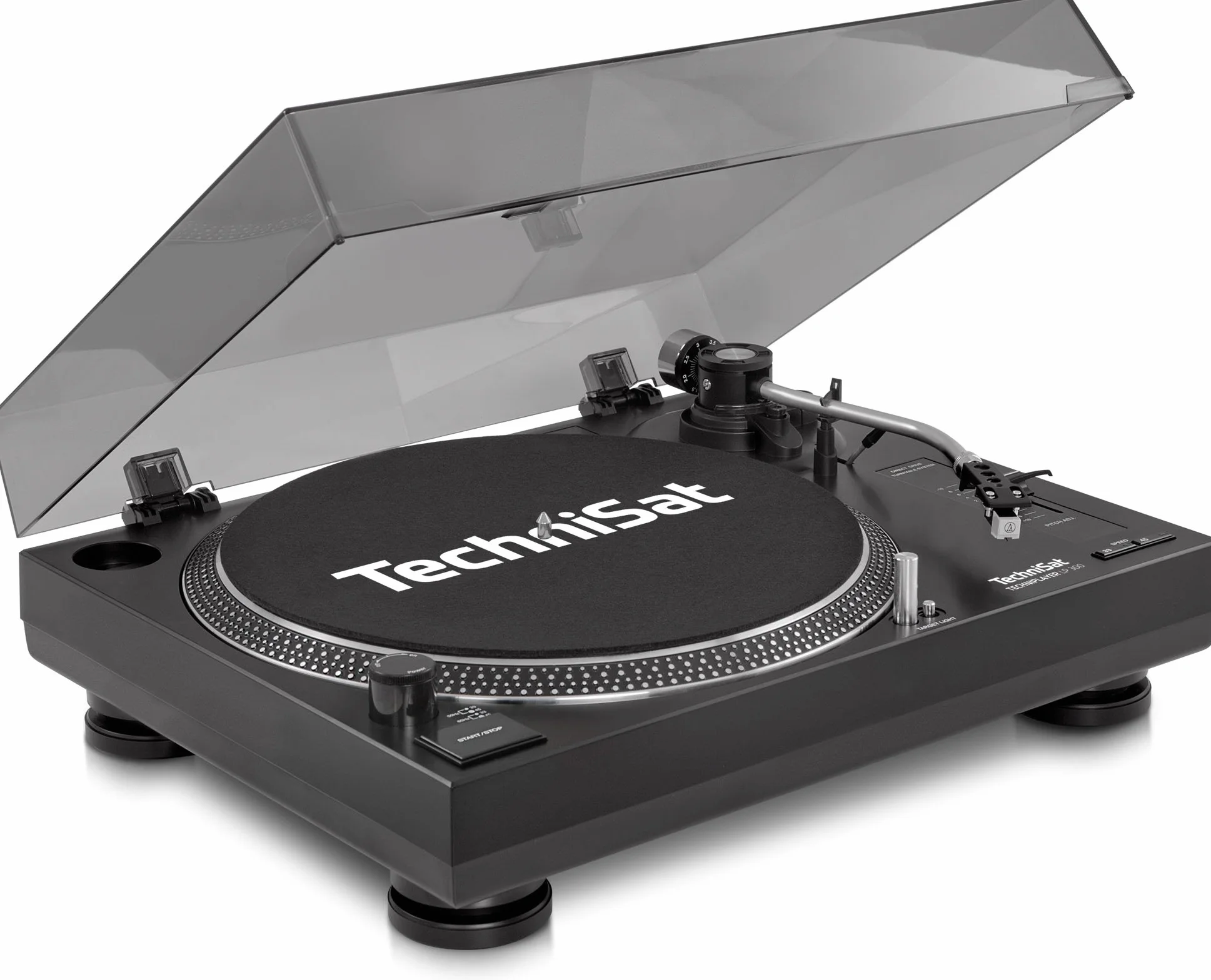 Technisat Techno Iplayer Lp 300 0000/9413 Gramofon, Czarny, 35 x 44 x 15 cm