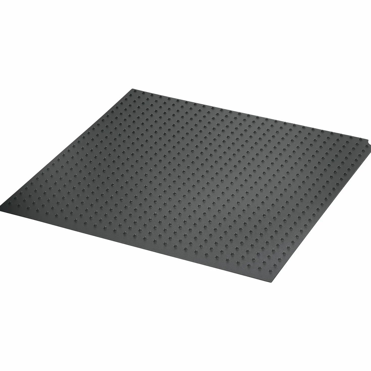 NINKA 9060.53 52253 mata antypoślizgowa do Legrabox KB 500 mm do antypoślizgowego mocowania kosza na śmieci 473 x 500 mm, tworzywo sztuczne ciemnoszare, srebrne