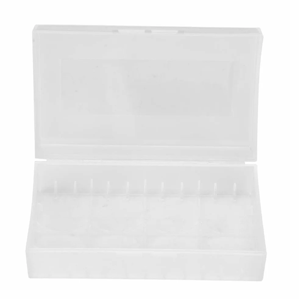 2 szt. 2 x 20700/21700 pojemnik na baterie wodoodporne pudełko do przechowywania baterii, rozmiar 9 x 8 x 2,5 cm, przezroczysty