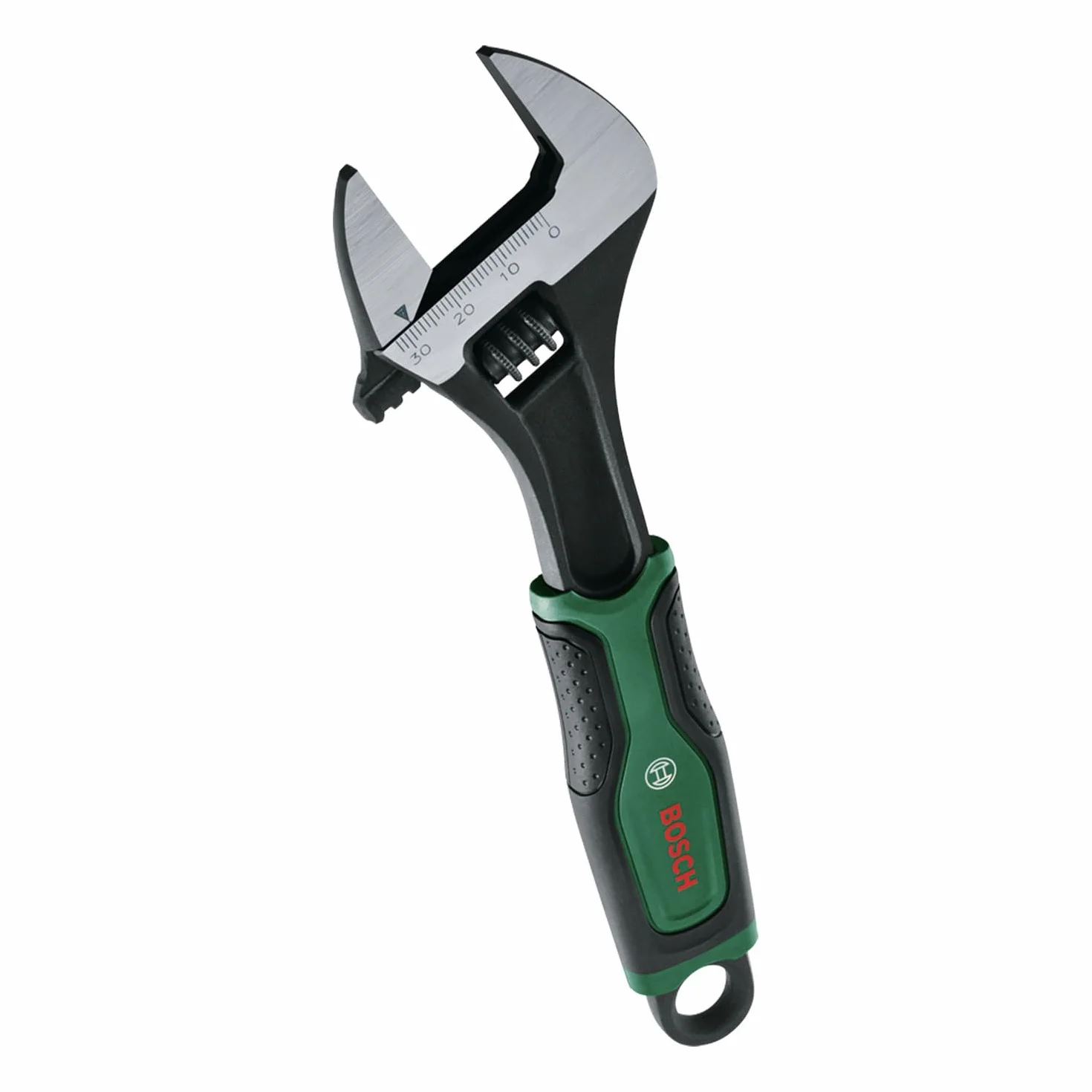 Bosch klucz regulowany 8"/200 mm (wysoka jakość i wytrzymałość, rękojeść z miękką okładziną Softgrip, długa żywotność, płynne otwieranie do maks. rozstawu szczęk 30 mm)