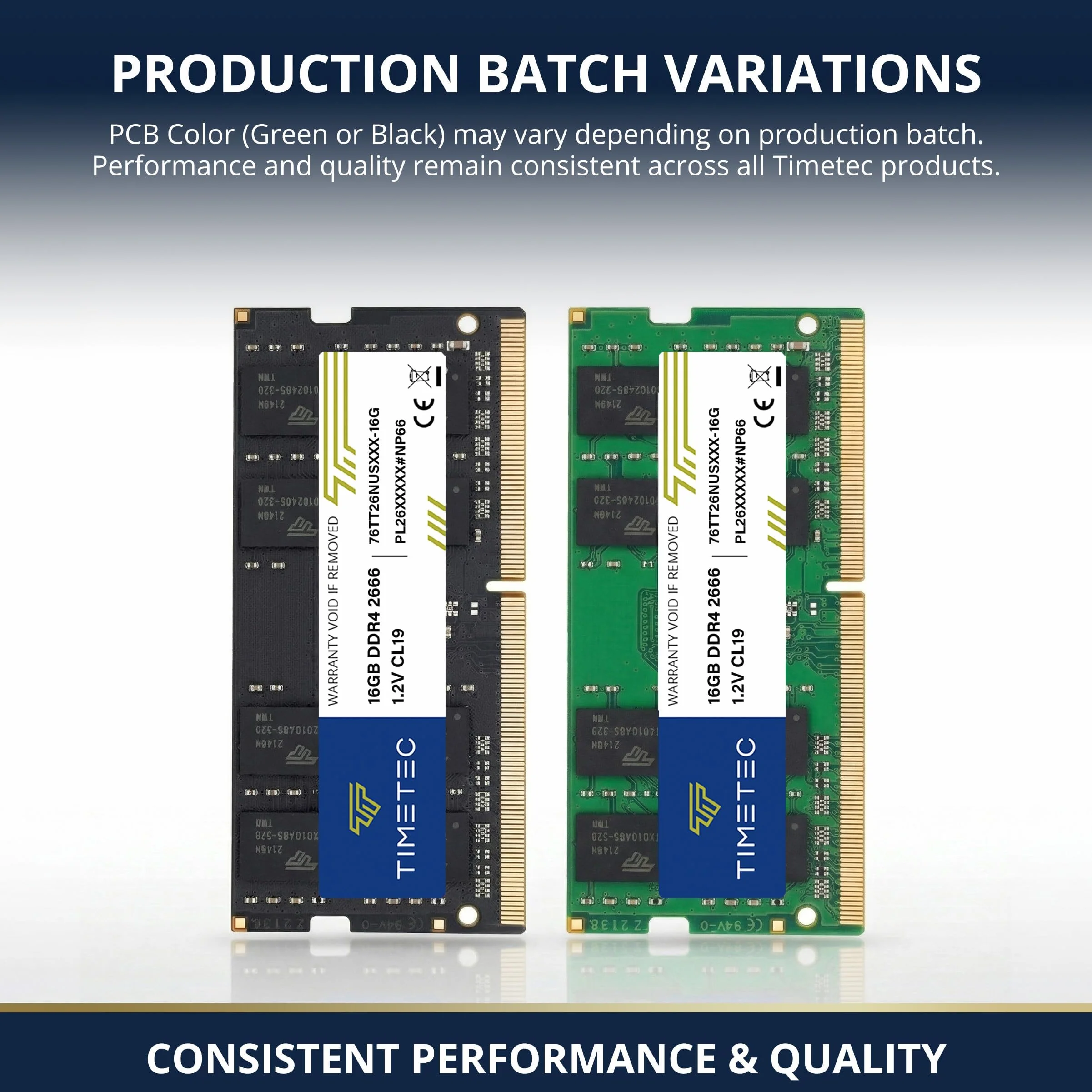Timetec 16GB DDR4 2666MHz PC4-21300 SODIMM Laptop RAM Moduł