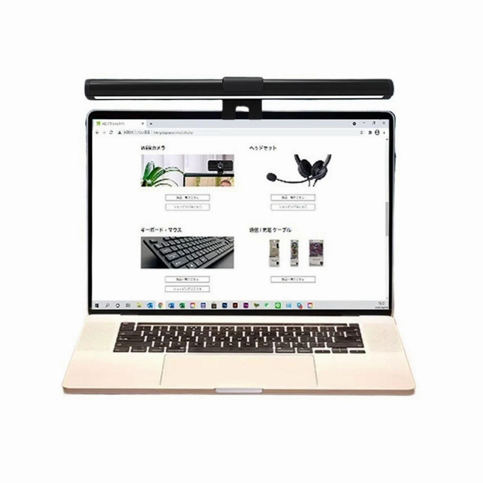 Lampki Nocne Lampa Stołowa Listwa świetlna monitora laptopa, listwa ekranu chroniąca oczy 11,4 cala do domu/biura, 3 regulowane temperatury barwowe i płynne przyciemnianie, oszczędność miejsca do lamp