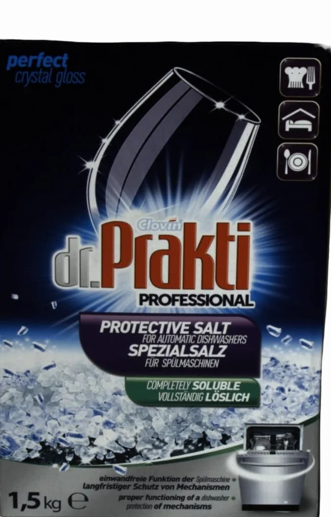 Dr.Prakti Professional – sól ochronna do zmywarek 1,5 kg