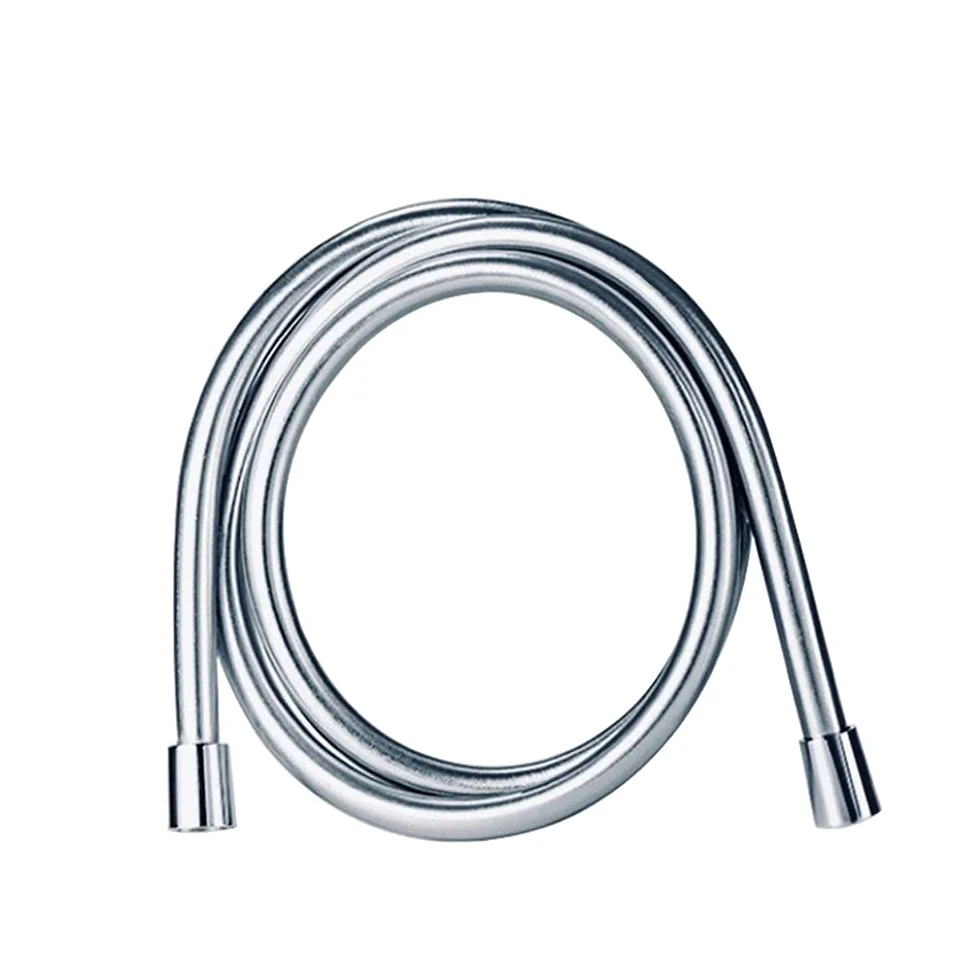 Wąż prysznicowy Uniwersalny wąż prysznicowy, 1,5 m/2 m PVC wąż wysokociśnieniowy srebrny PVC gładki wąż prysznicowy do łazienki ręczny wąż prysznicowy elastyczny, 200 cm (kolor: 200 cm)